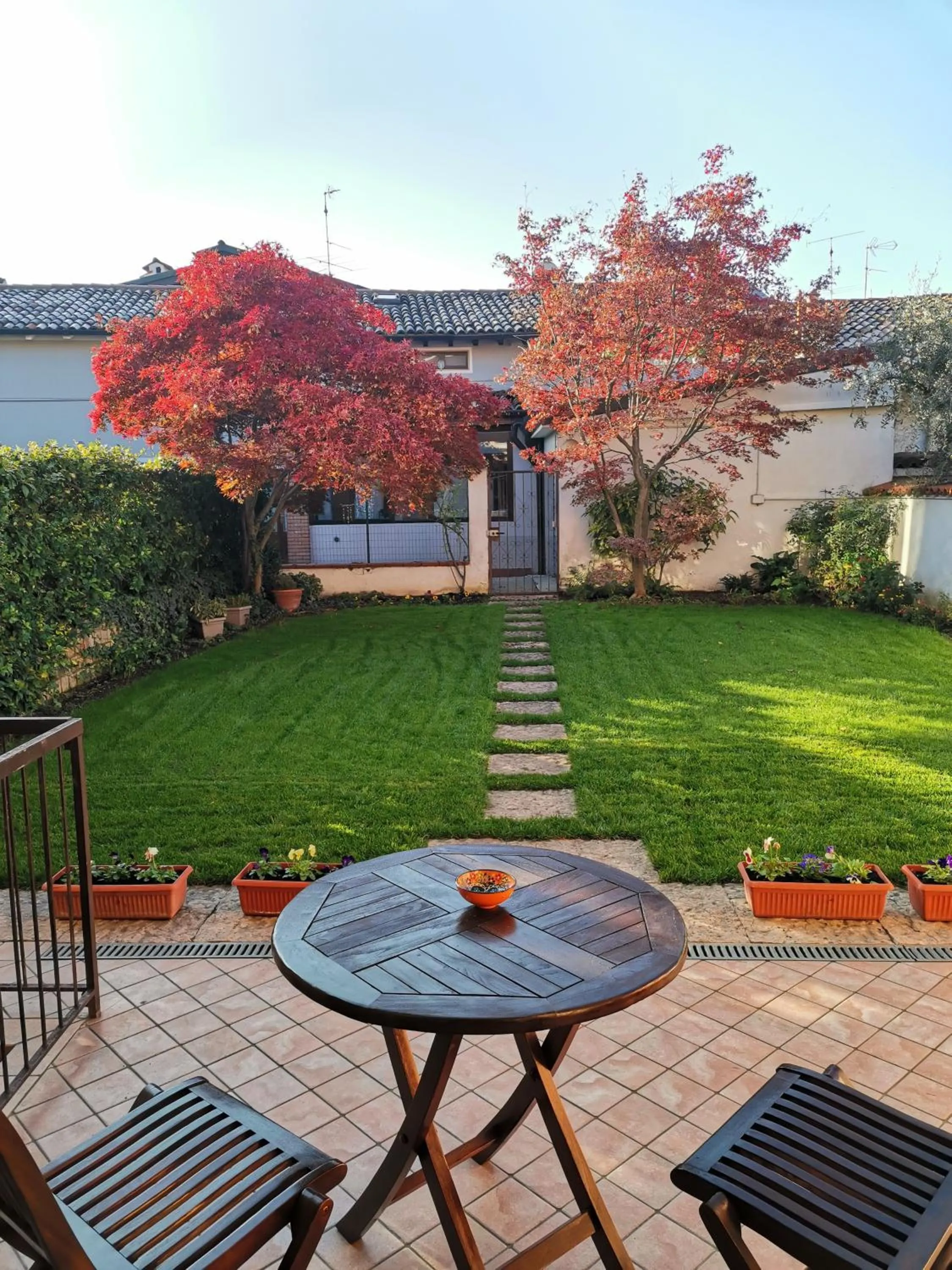 Garden in Il Colibrì Bed&Breakfast