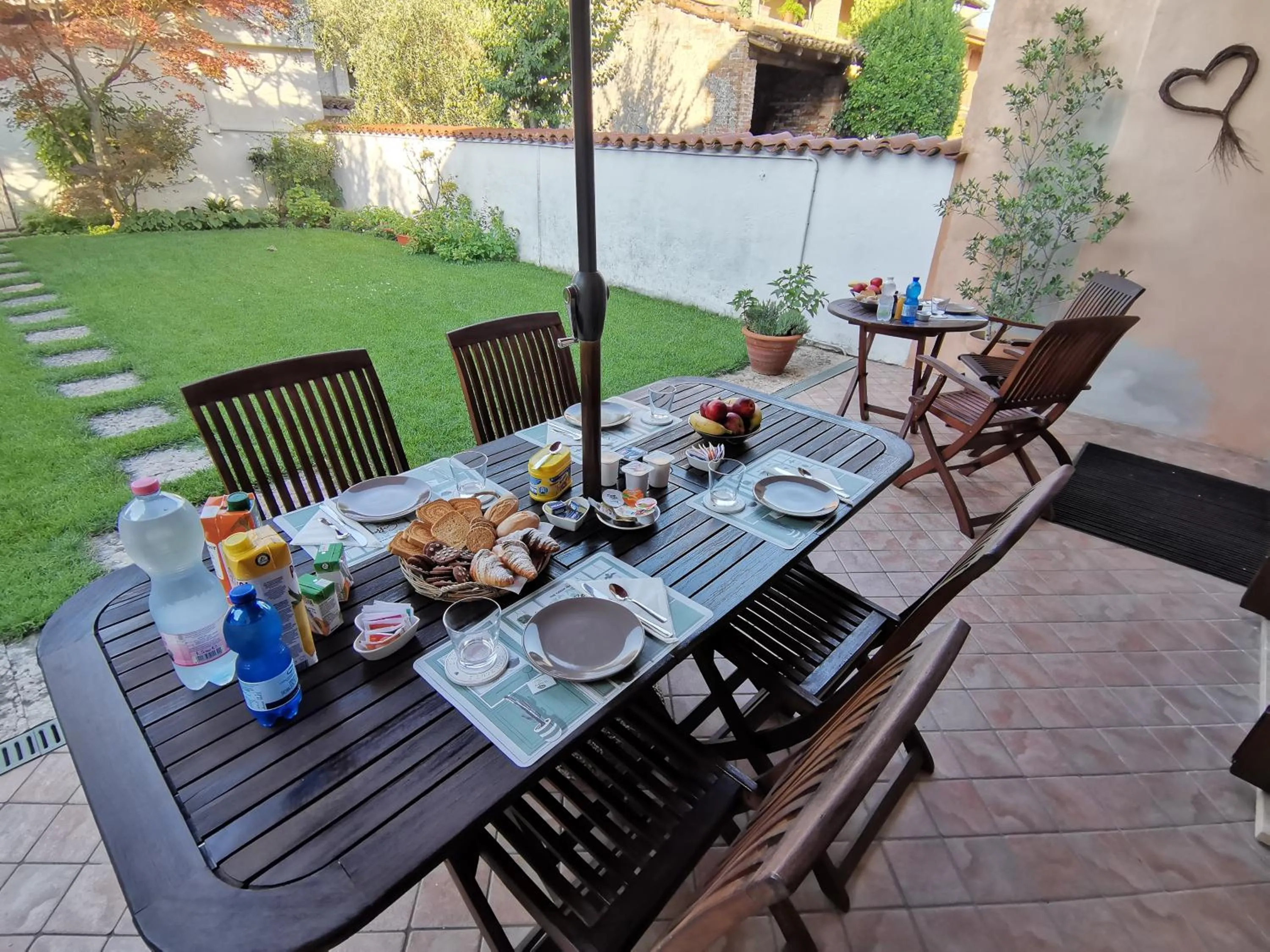 Garden in Il Colibrì Bed&Breakfast