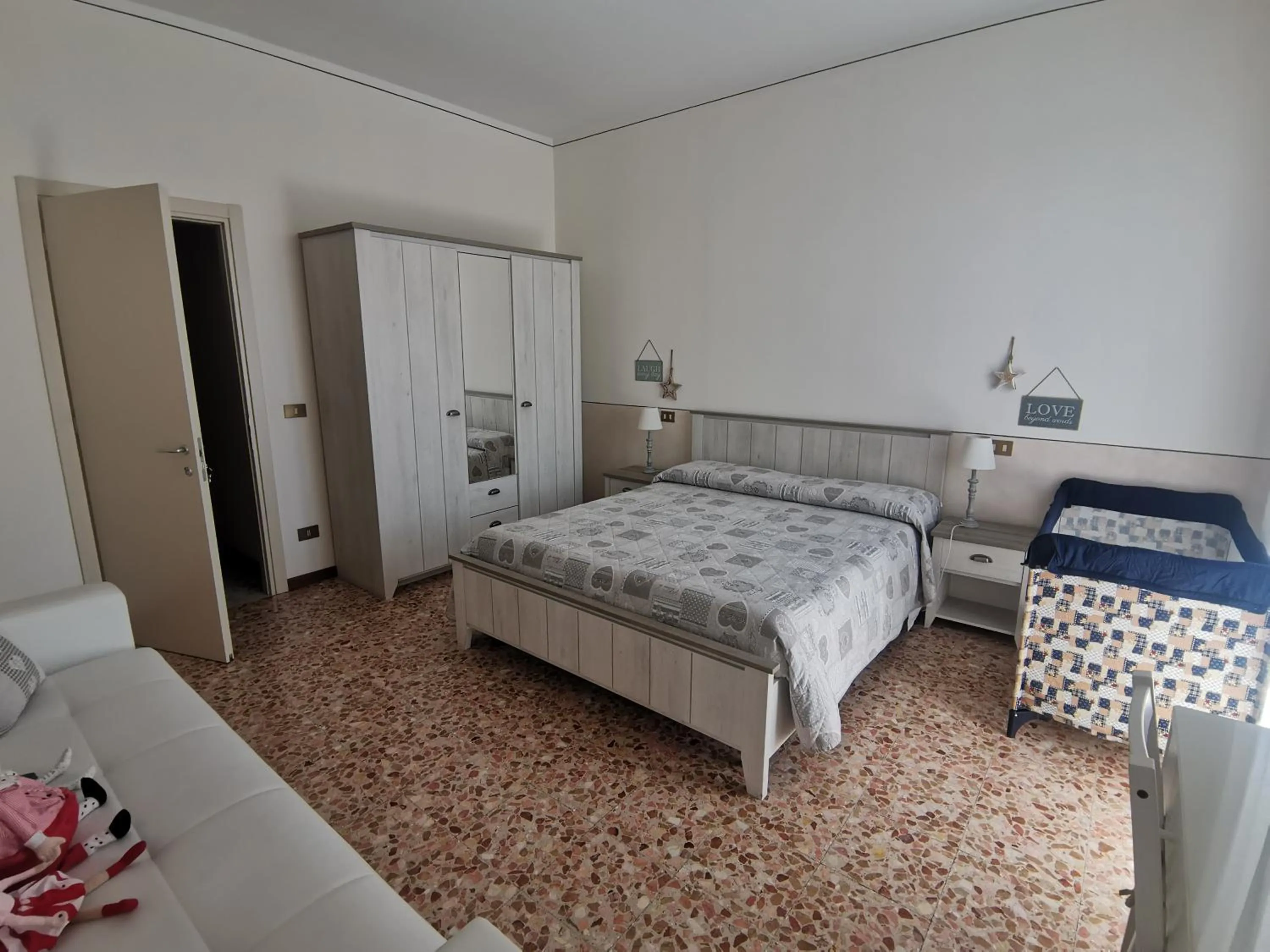 Bed in Il Colibrì Bed&Breakfast