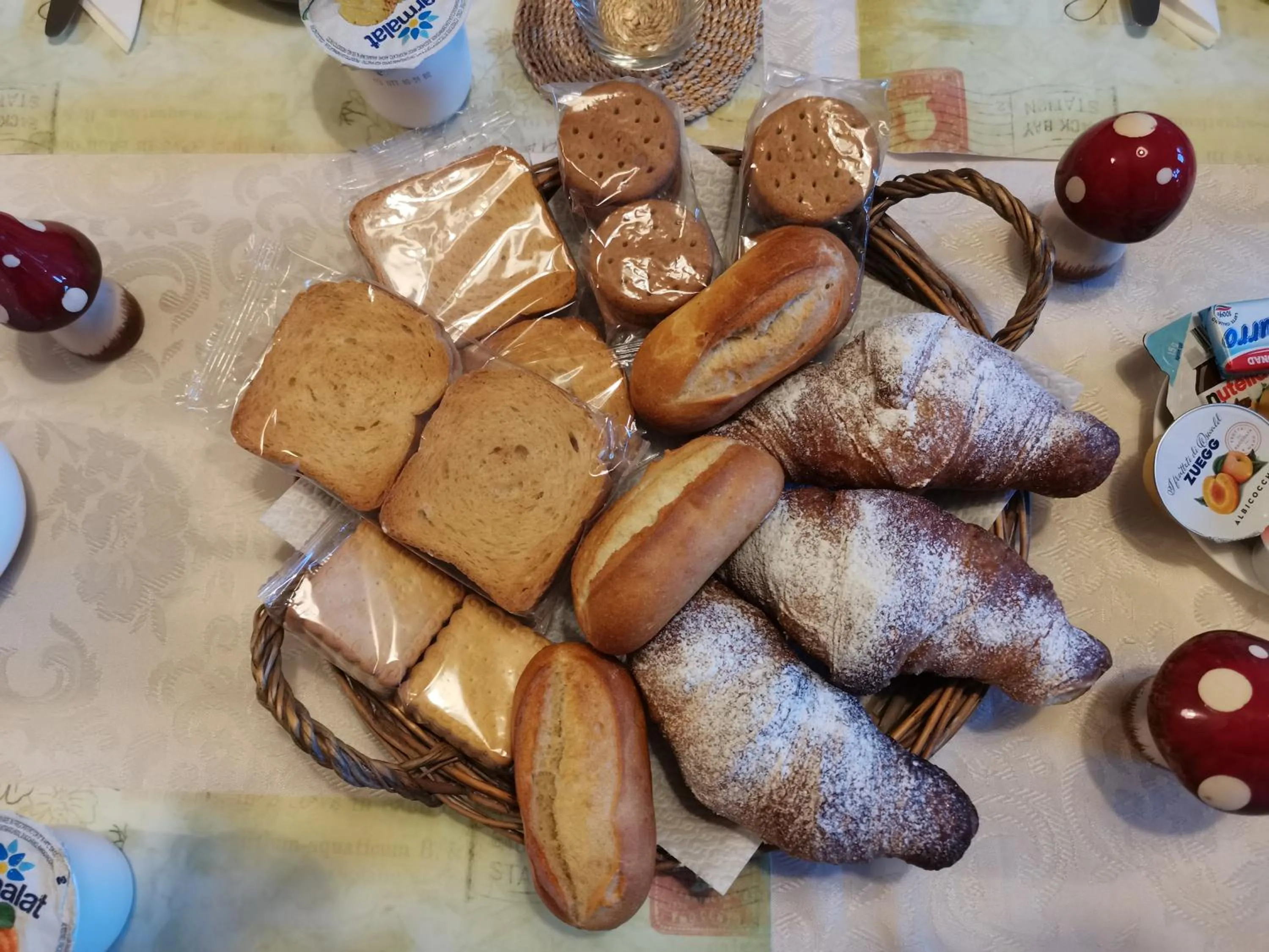 Food and drinks in Il Colibrì Bed&Breakfast