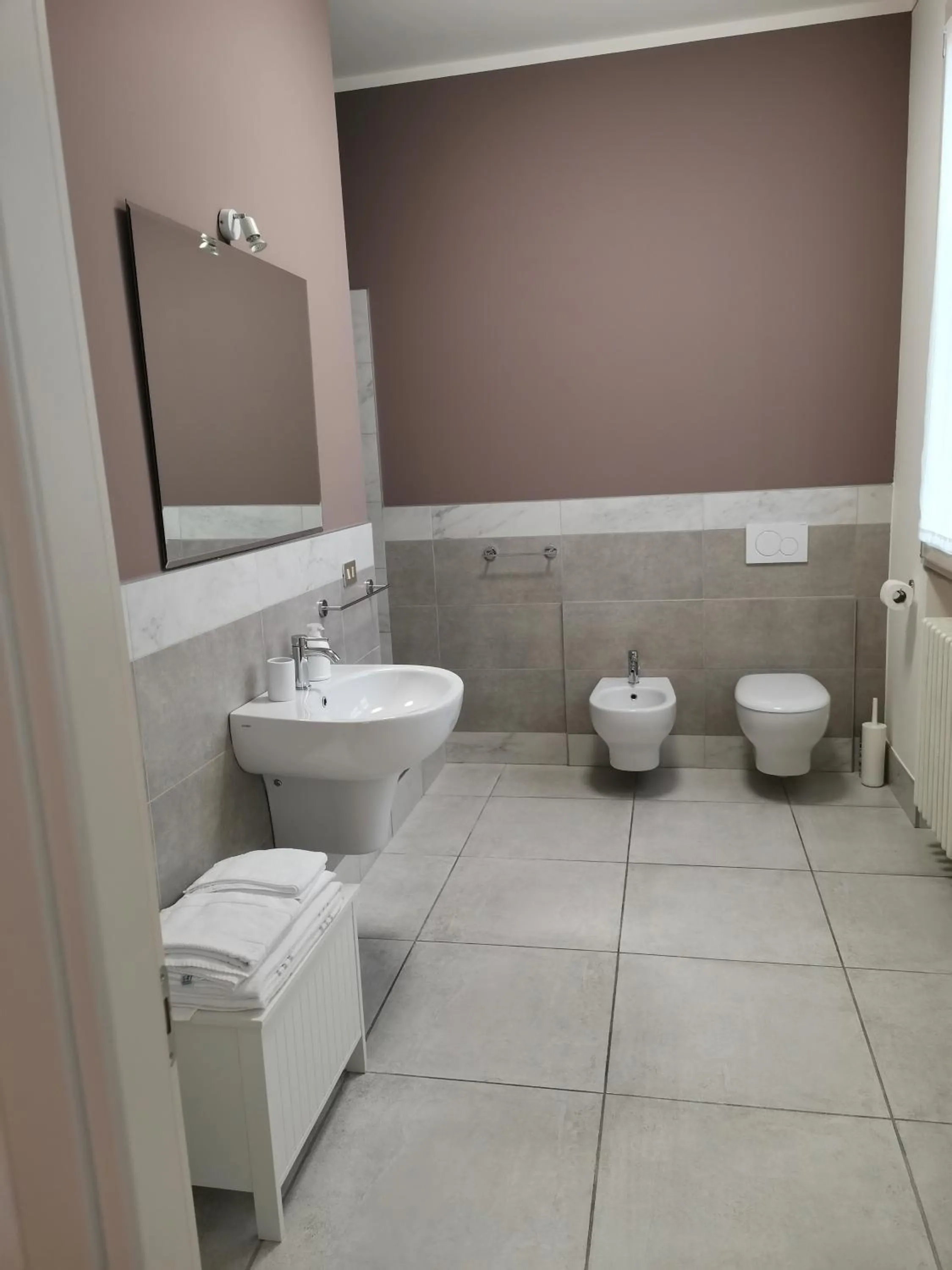 Toilet in Il Colibrì Bed&Breakfast