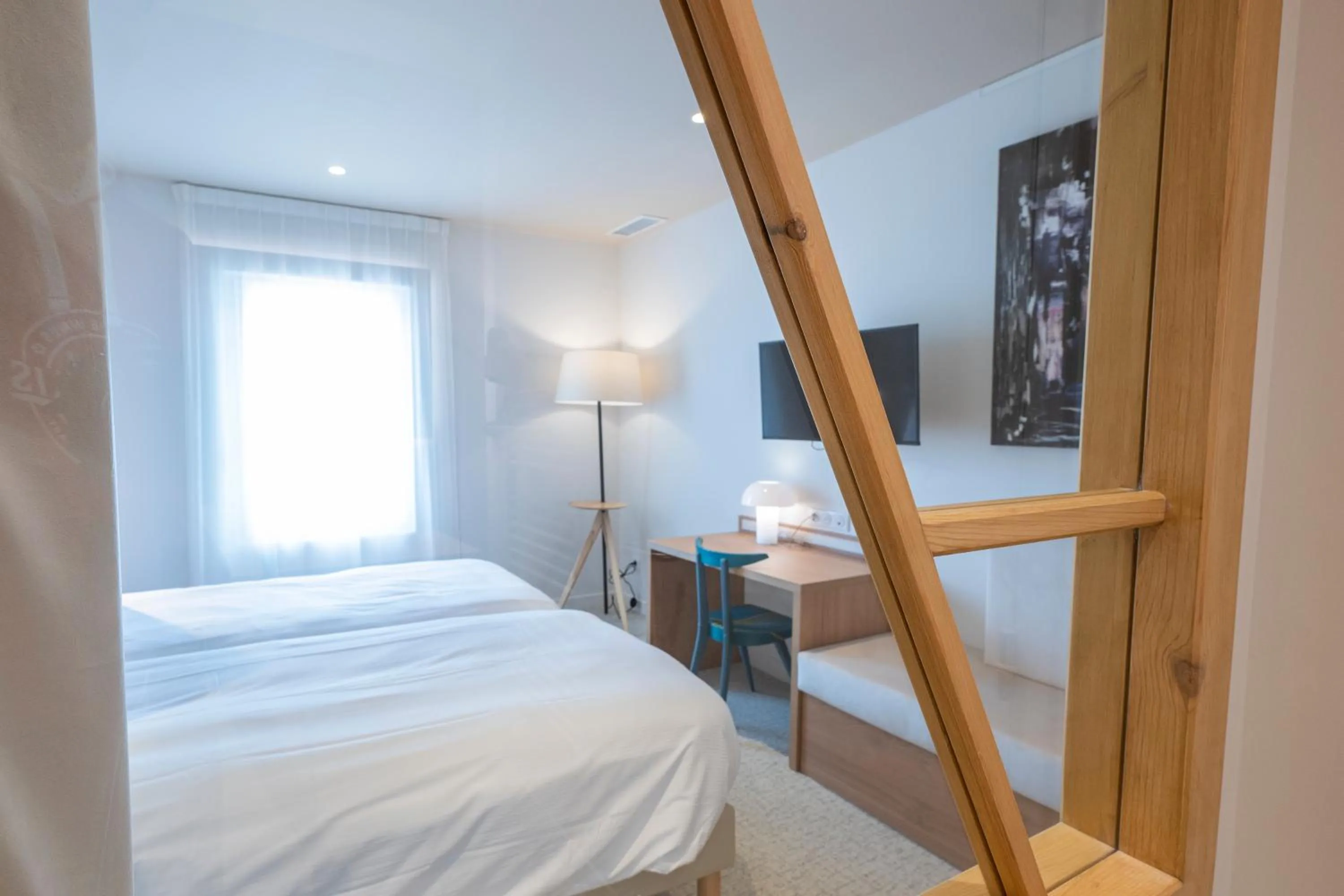 Bed in Hôtel Les Pins - Oléron