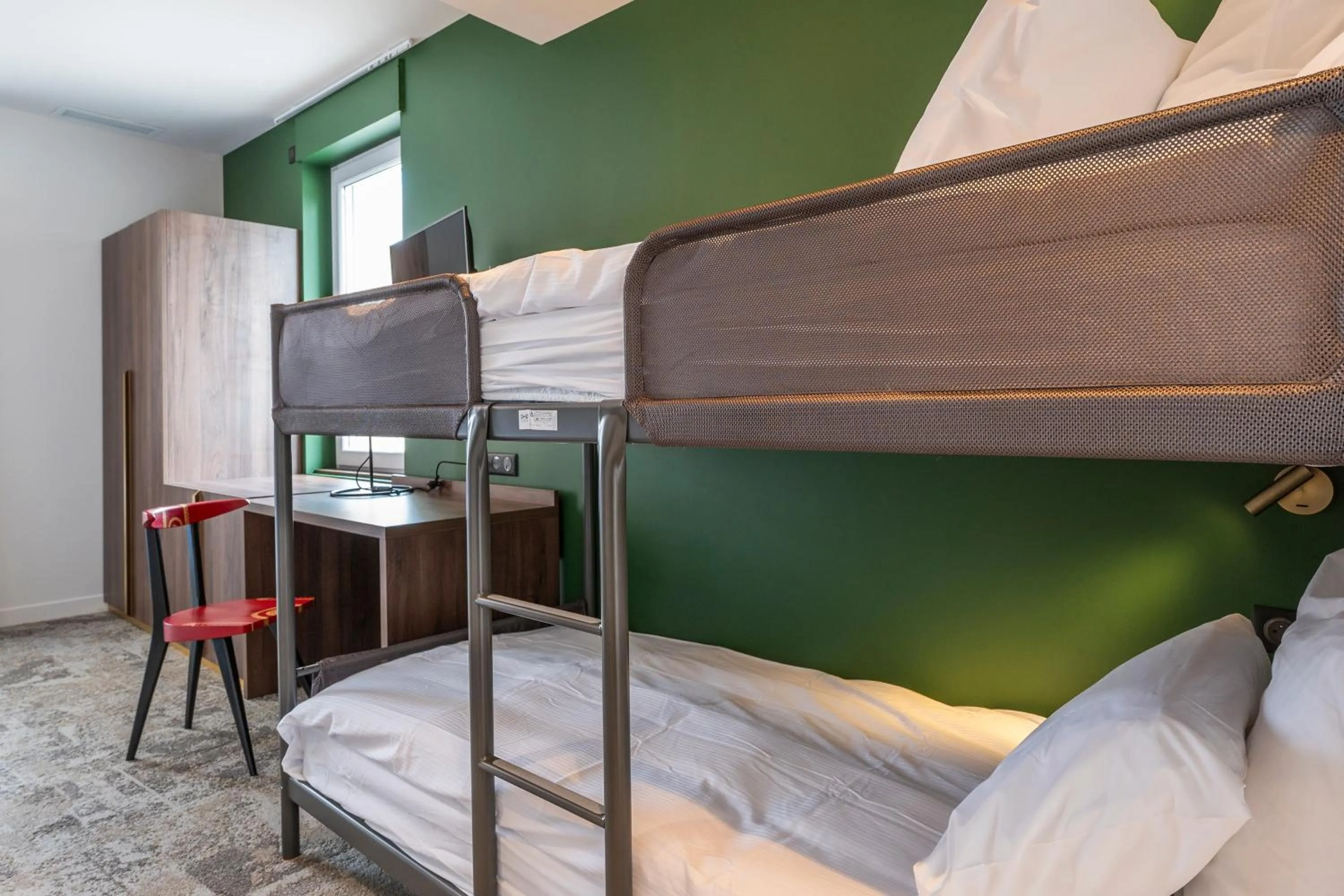 Bed in Hôtel Les Pins - Oléron