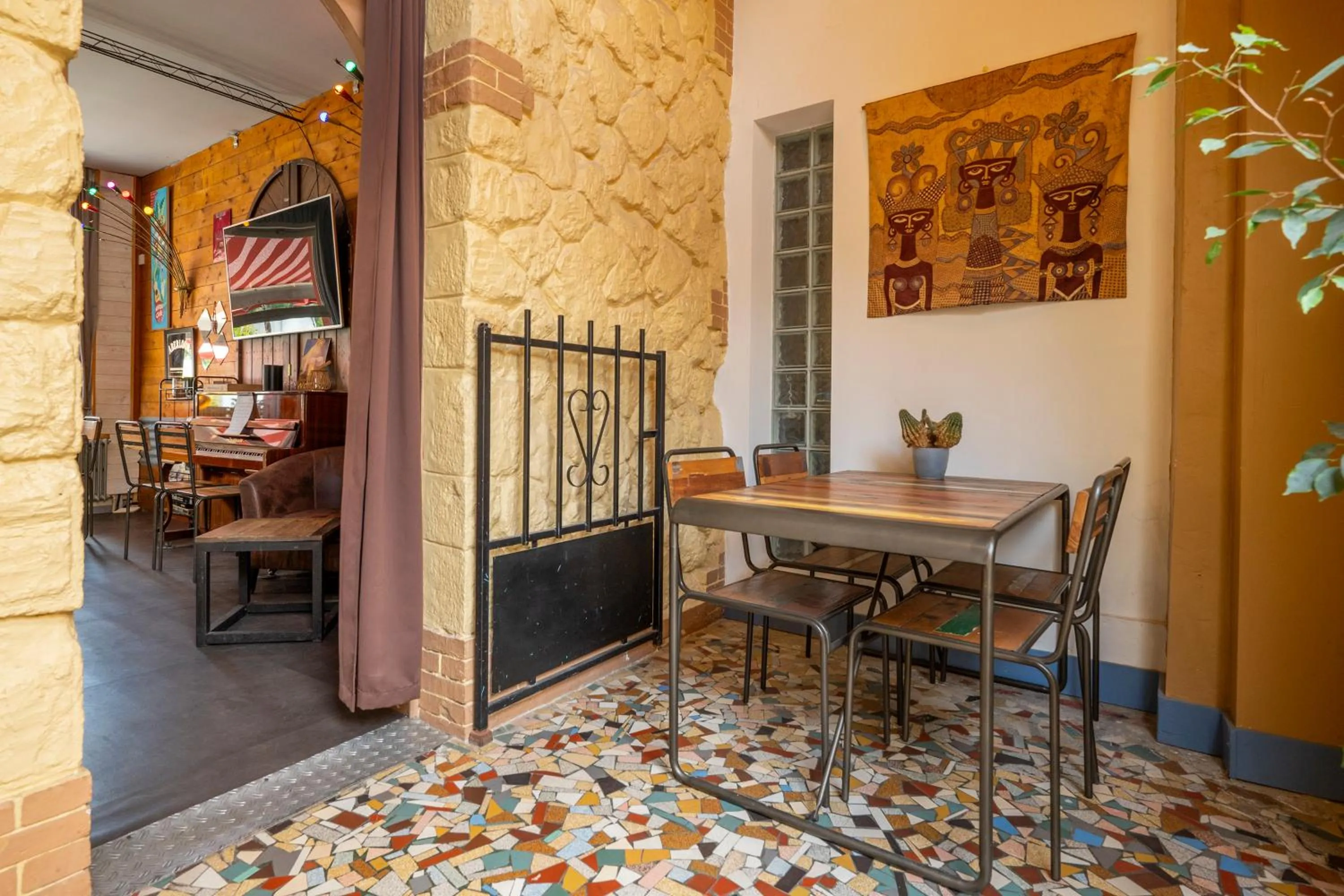 Living room in Hôtel Les Pins - Oléron