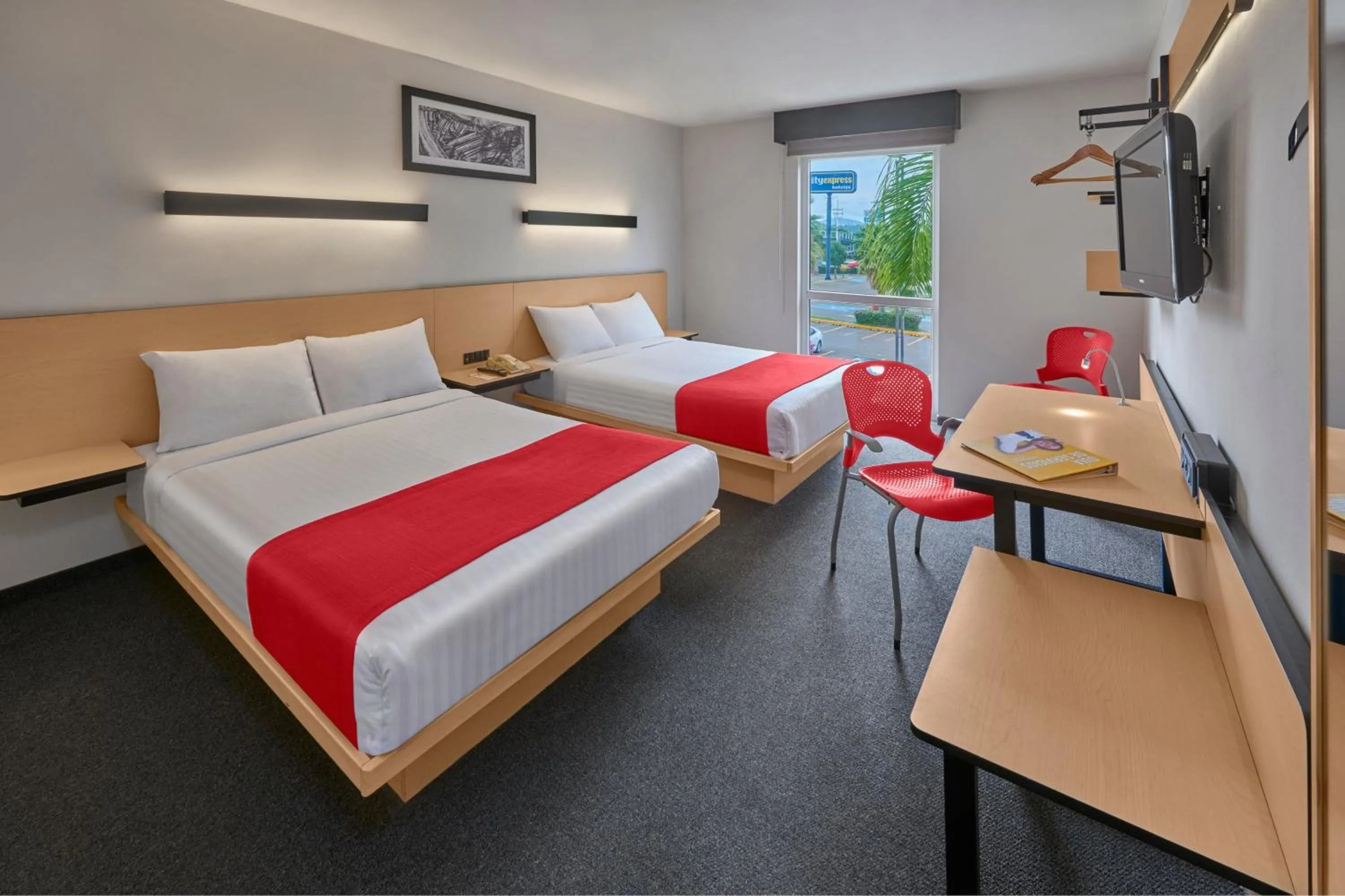 Bedroom, Bed in City Express by Marriott Queretaro Jurica