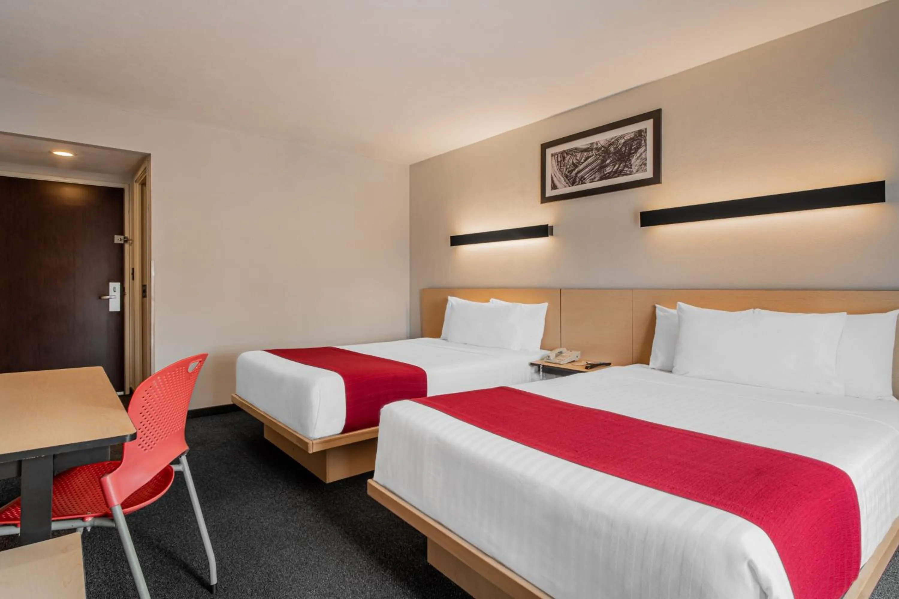 Photo of the whole room, Bed in City Express by Marriott Queretaro Jurica
