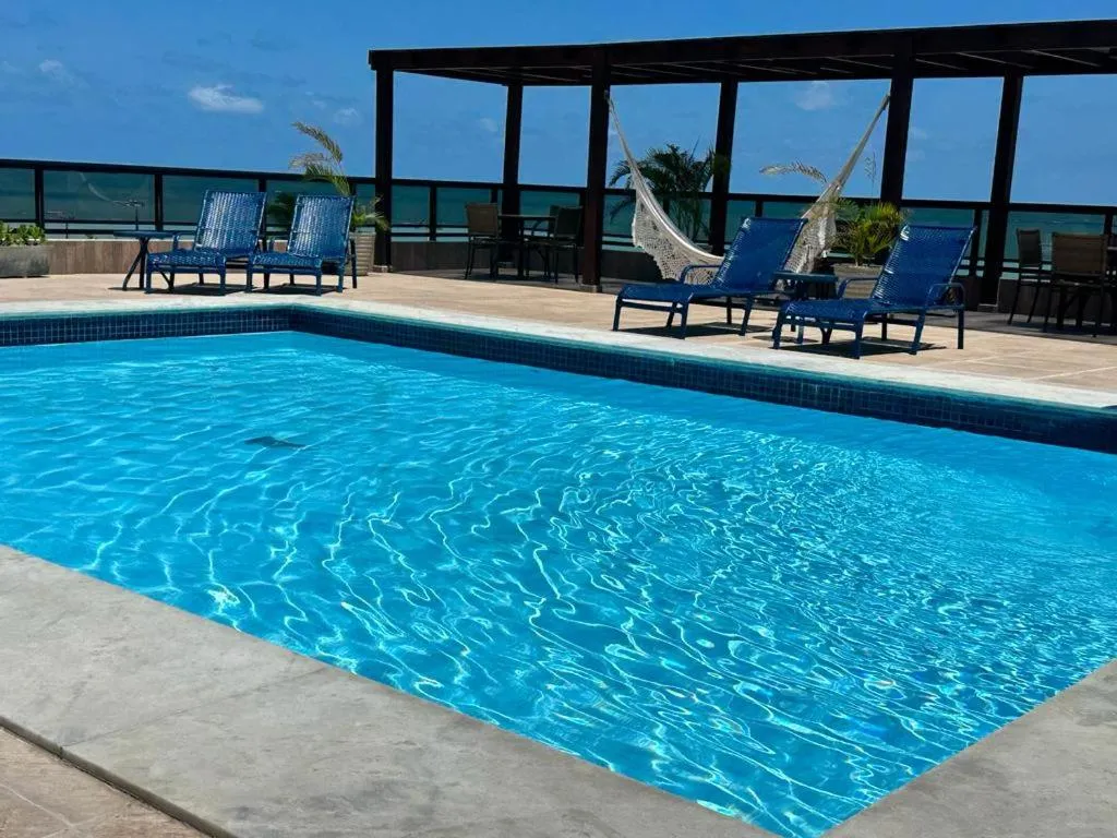 Pool view in FLAT MARINAS PRAIA HOTEL