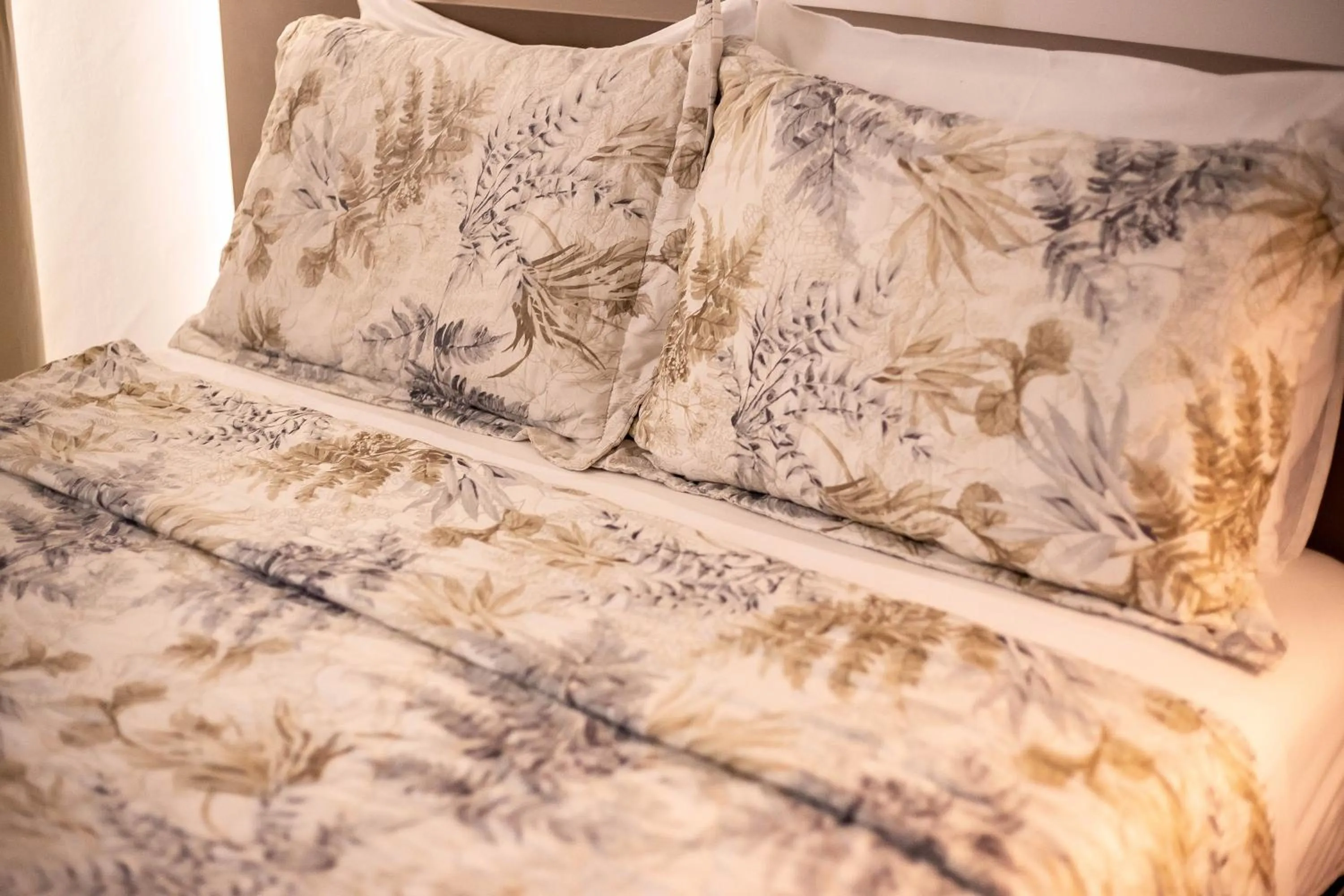 Bed in FLAT MARINAS PRAIA HOTEL