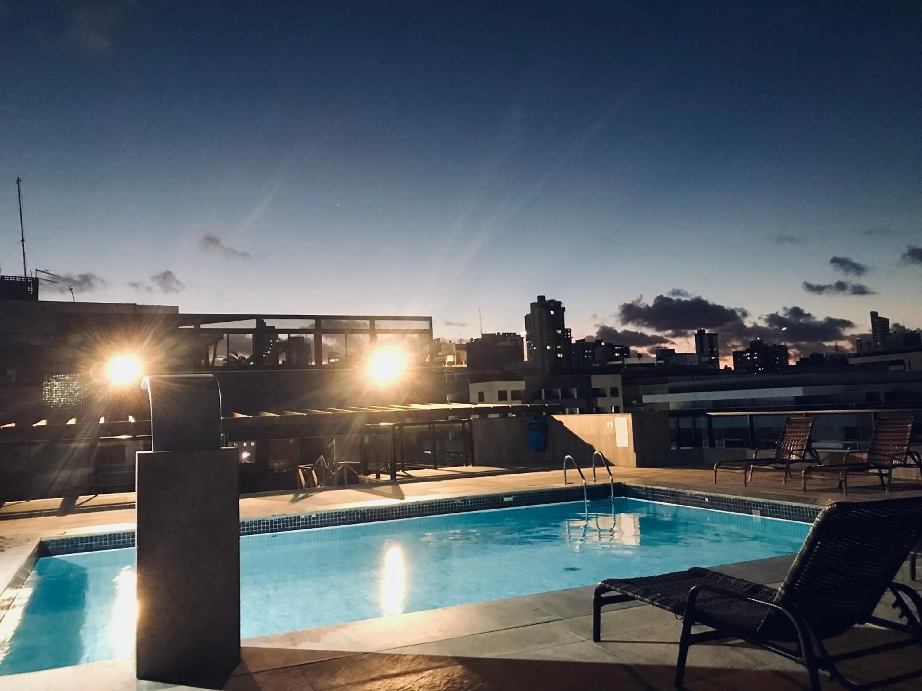 Swimming pool in FLAT MARINAS PRAIA HOTEL