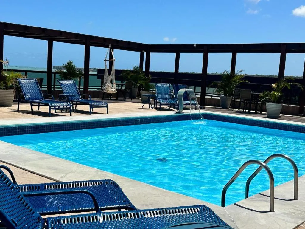 Pool view in FLAT MARINAS PRAIA HOTEL