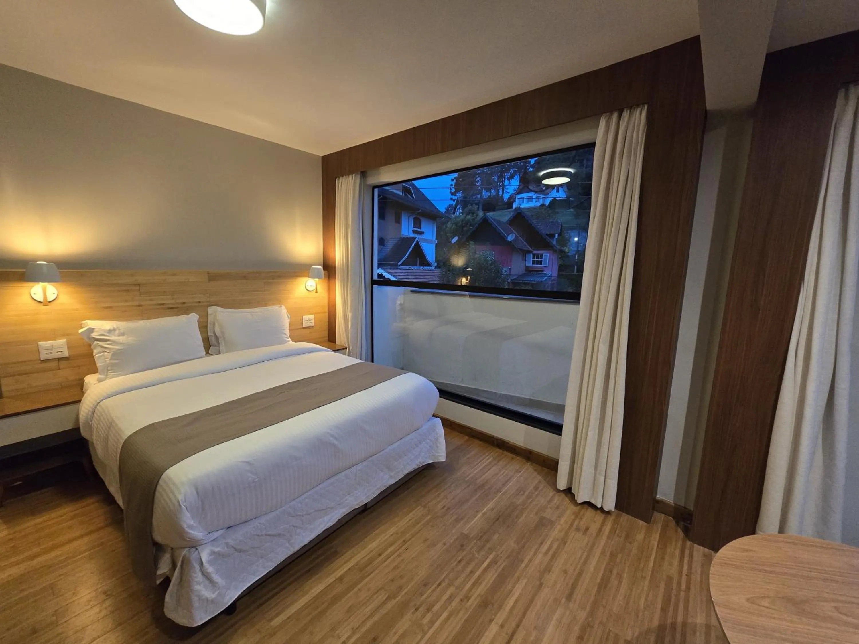 Bed in La Brume Pousada