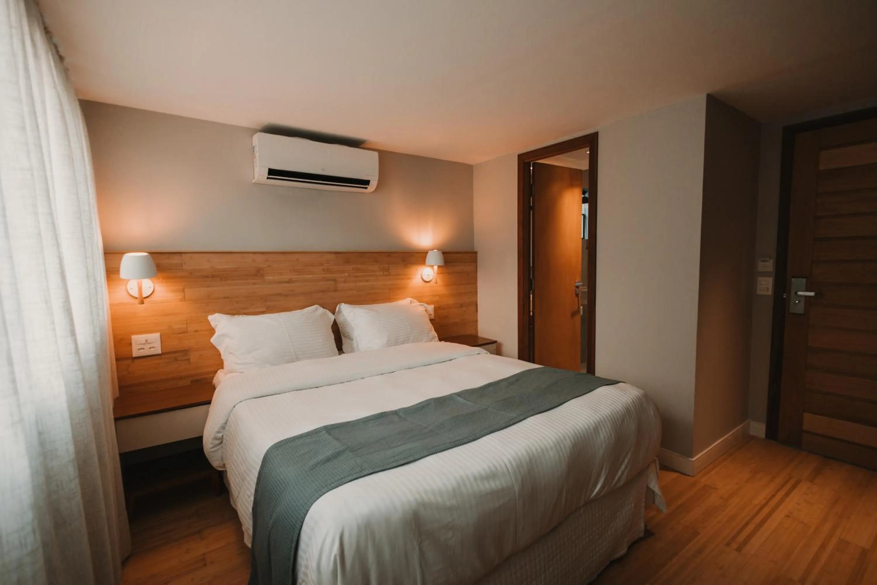 Bed in La Brume Pousada