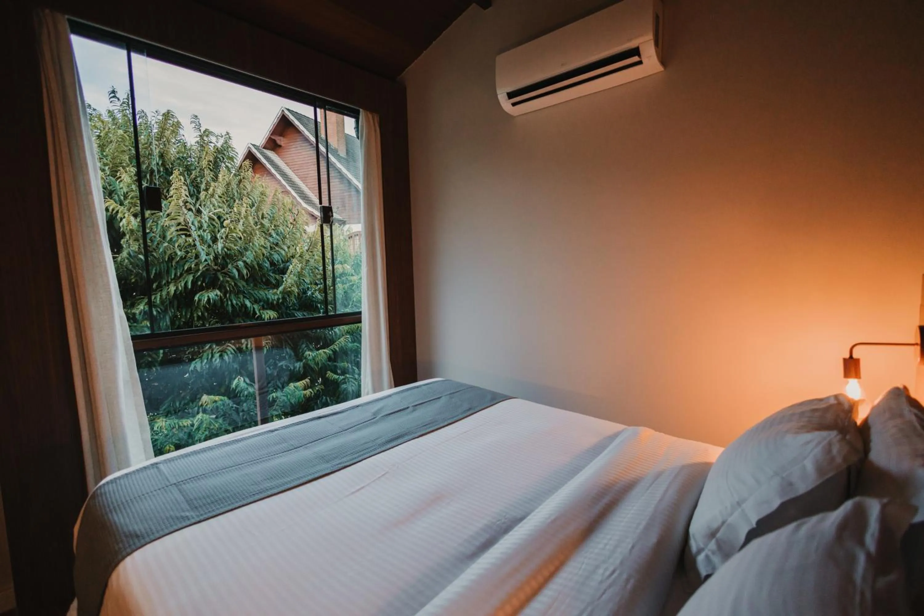 Bed in La Brume Pousada