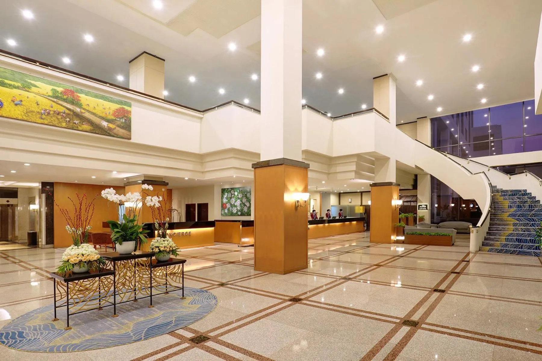Lobby or reception in Century Park Hotel