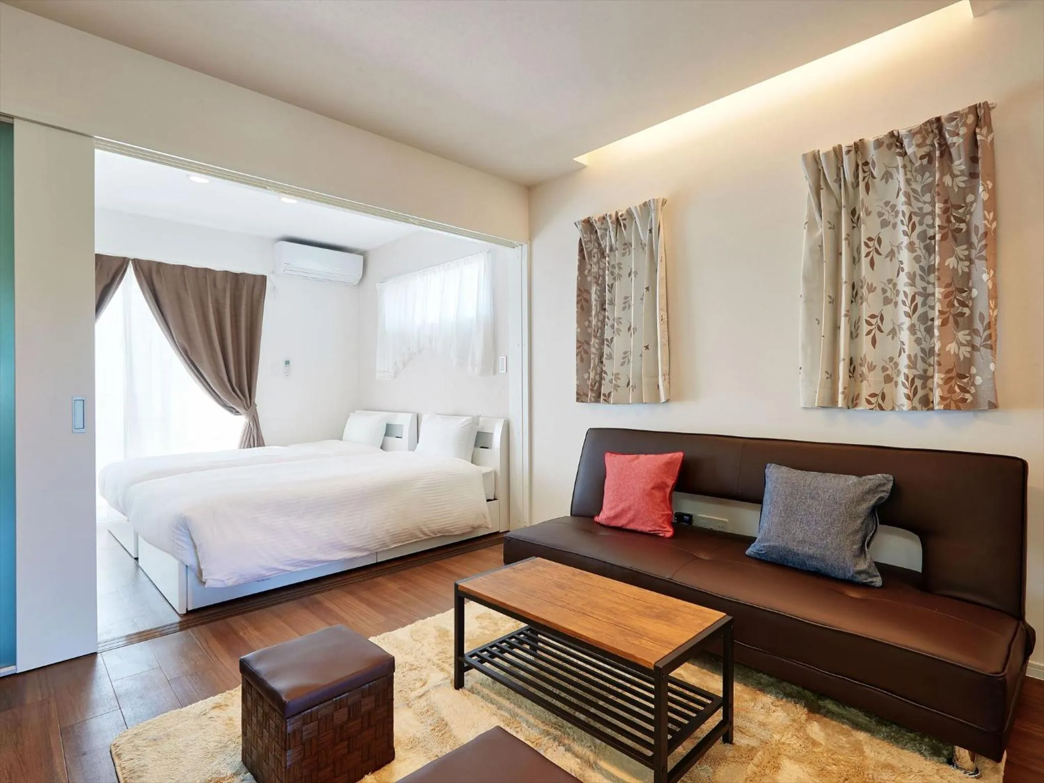 Photo of the whole room, Bed in Condominium・yuyuki