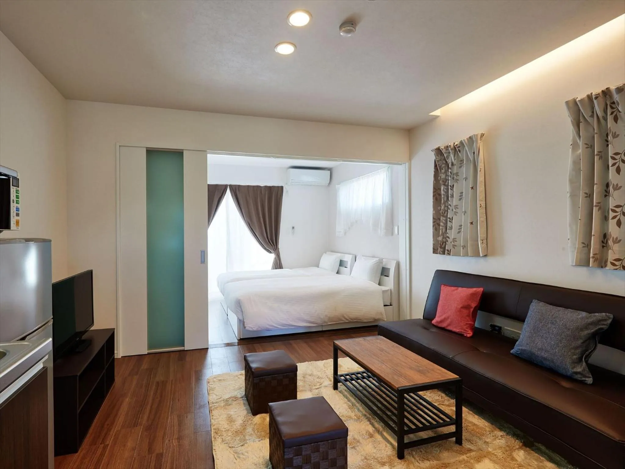 Photo of the whole room, Bed in Condominium・yuyuki