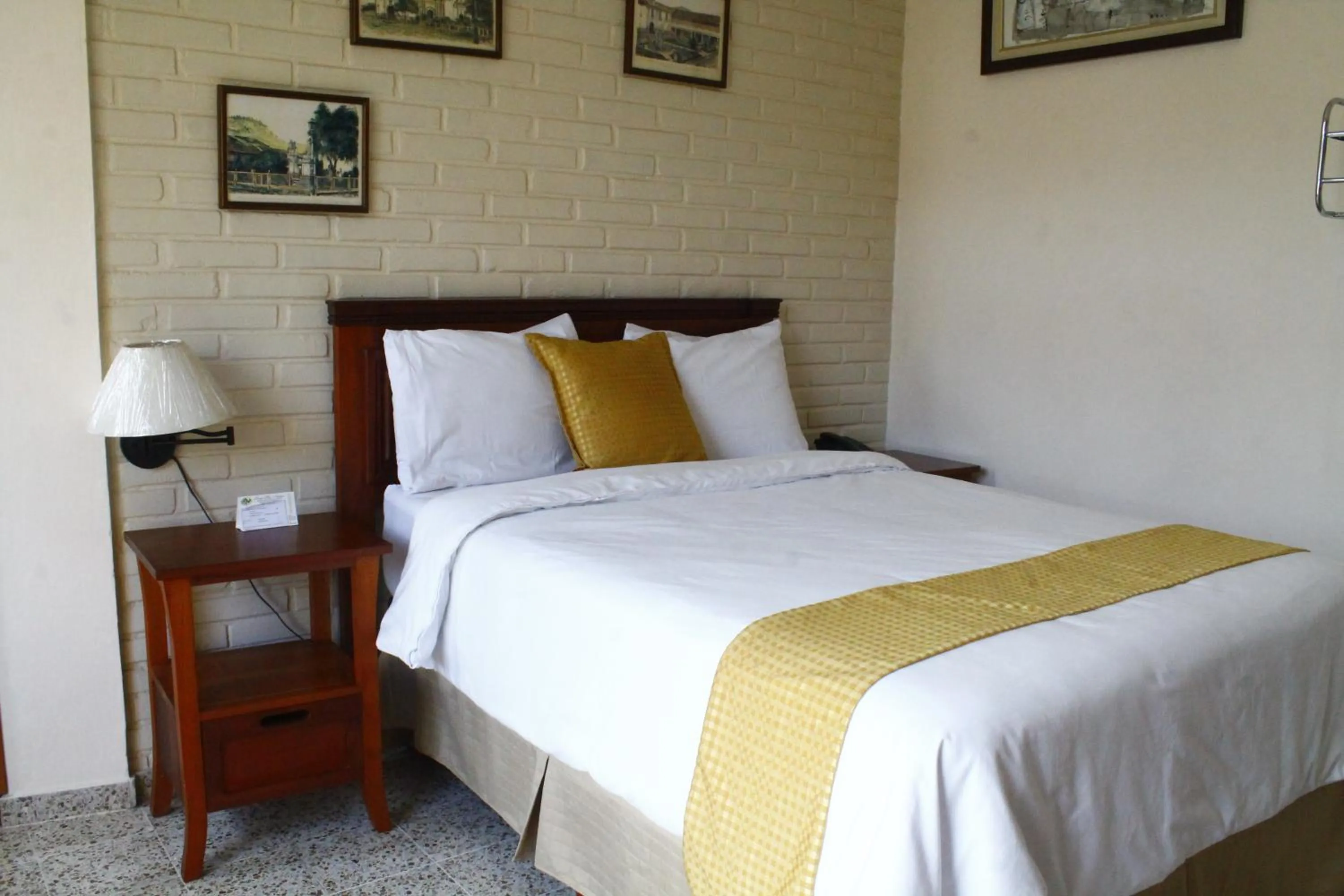 Decorative detail, Bed in Hotel Mac Arthur