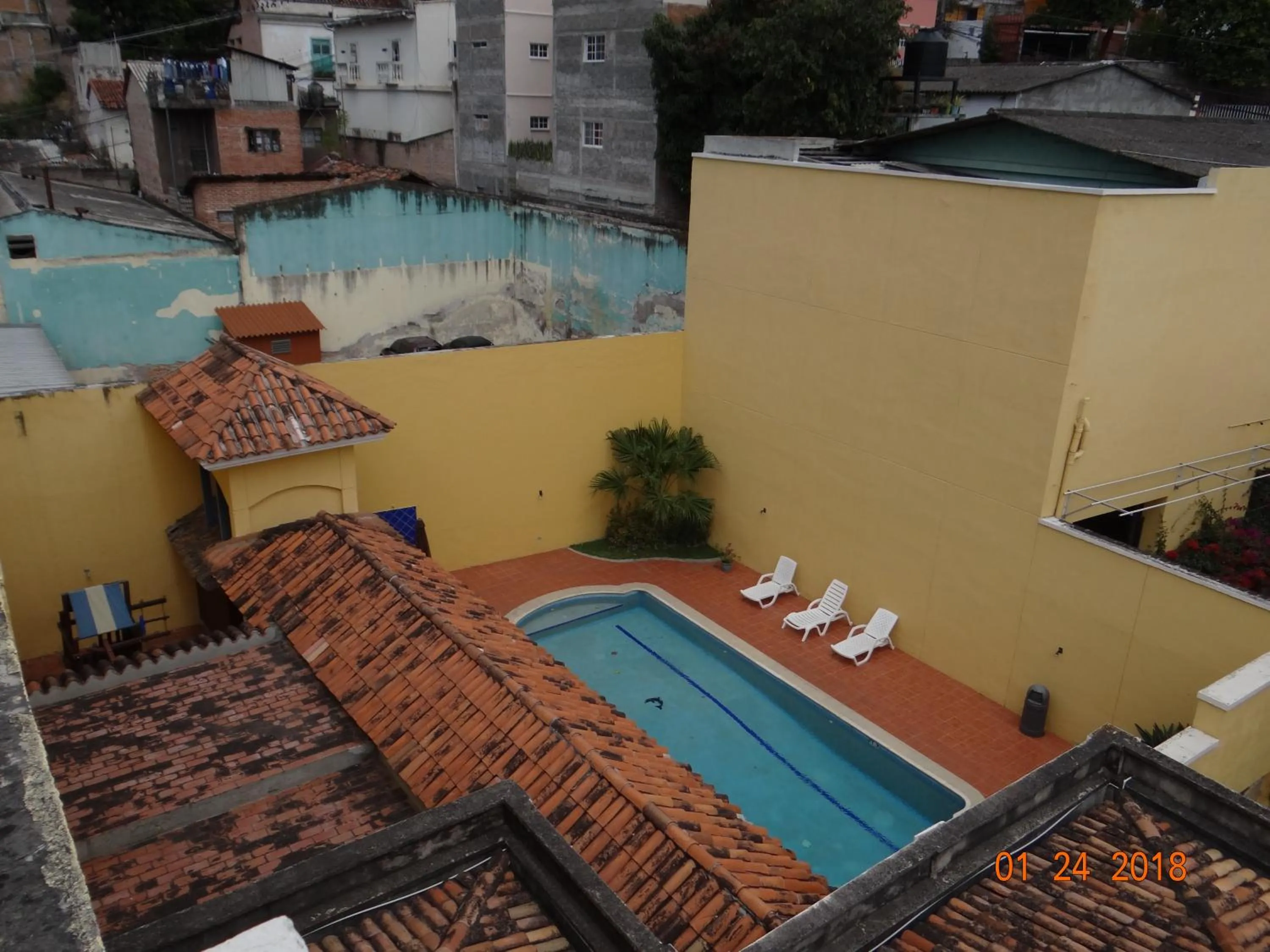 Bird's eye view in Hotel Mac Arthur