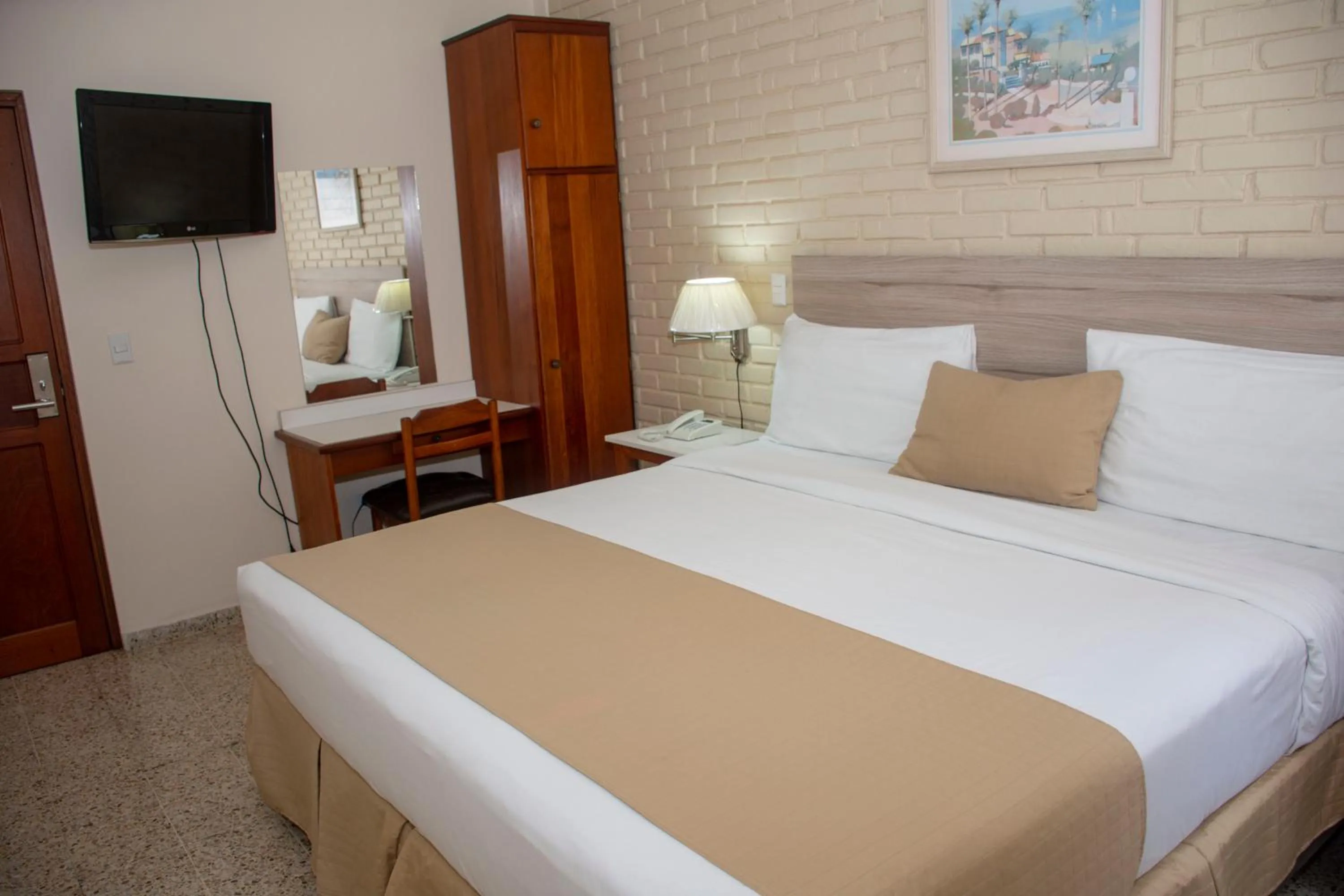 Bedroom, Bed in Hotel Mac Arthur