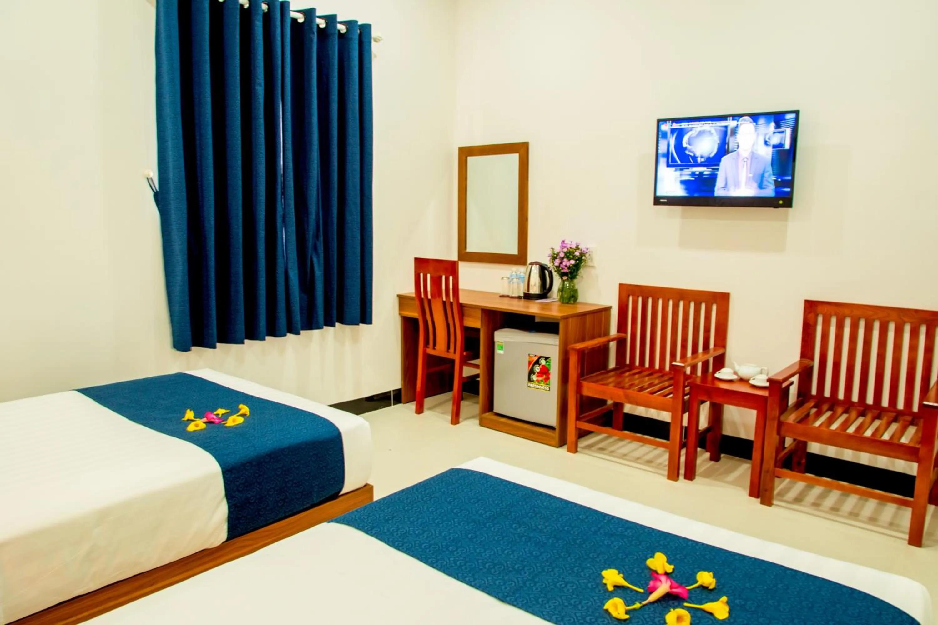 Bed in PHAM GIA HOTEL Mui Ne