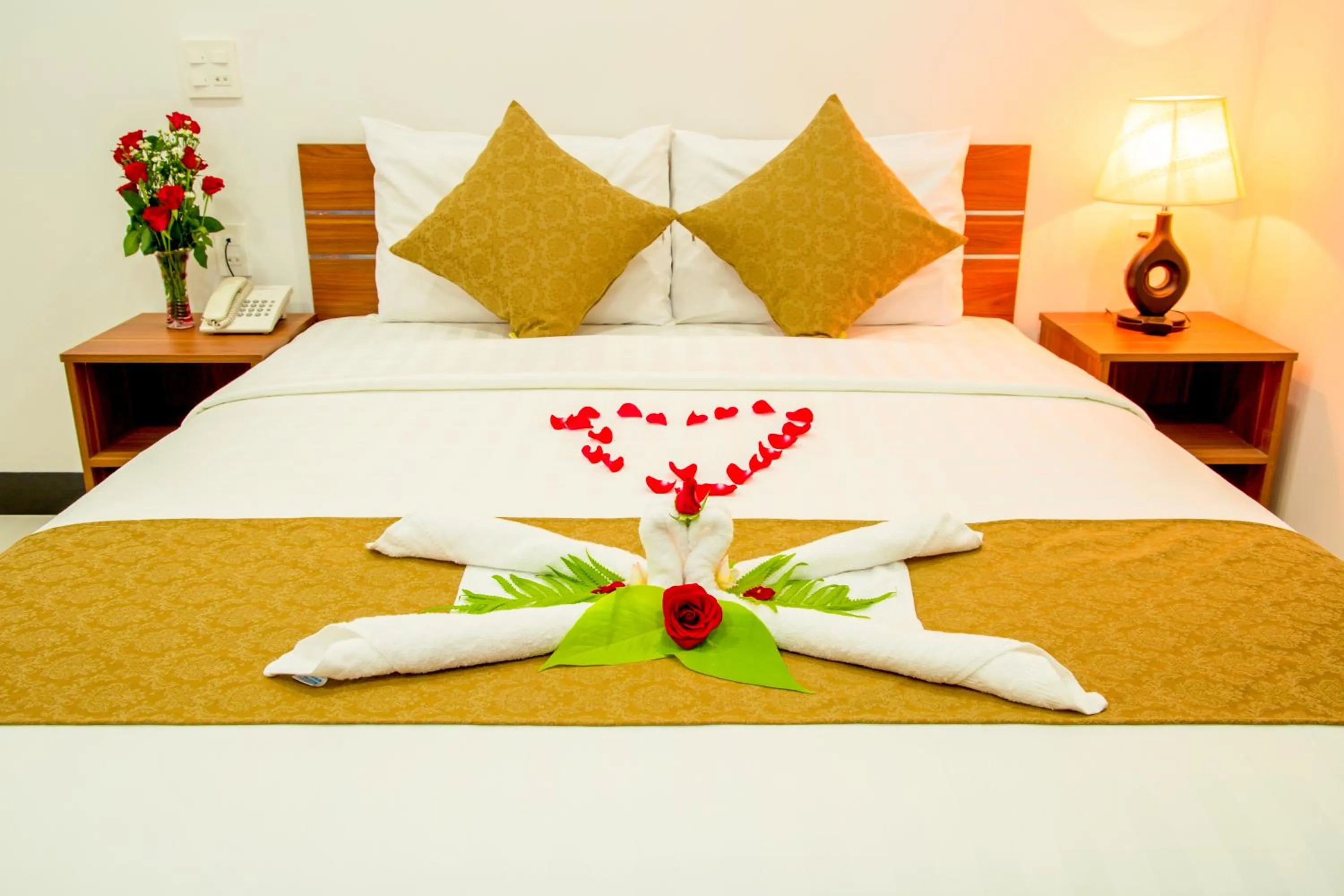 Bed in PHAM GIA HOTEL Mui Ne