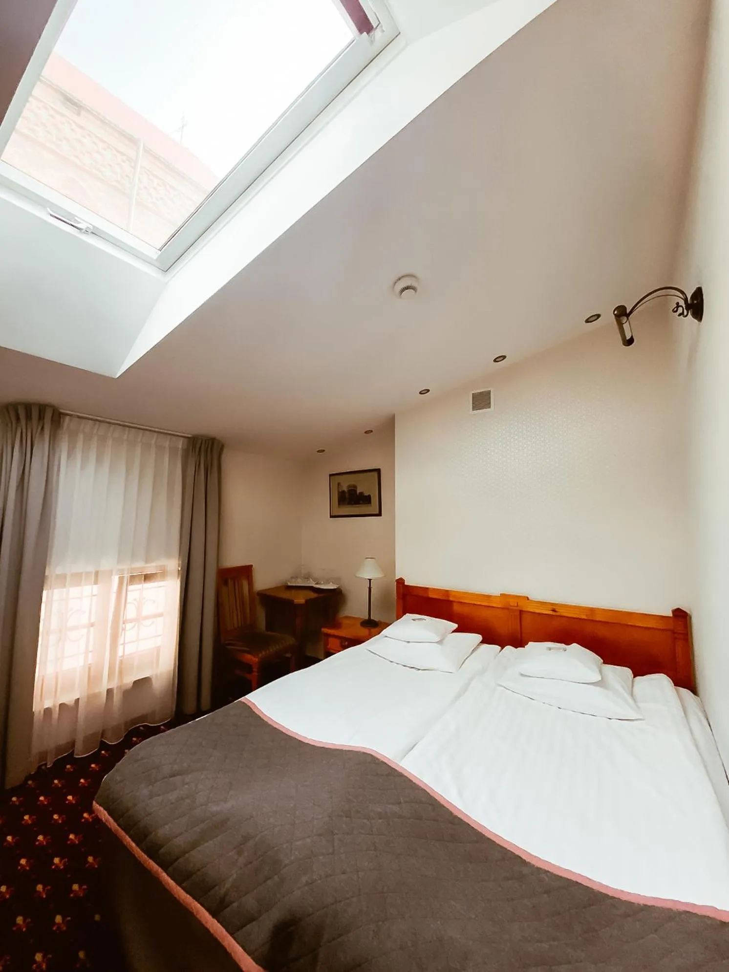 Bed in Hotel Solaris