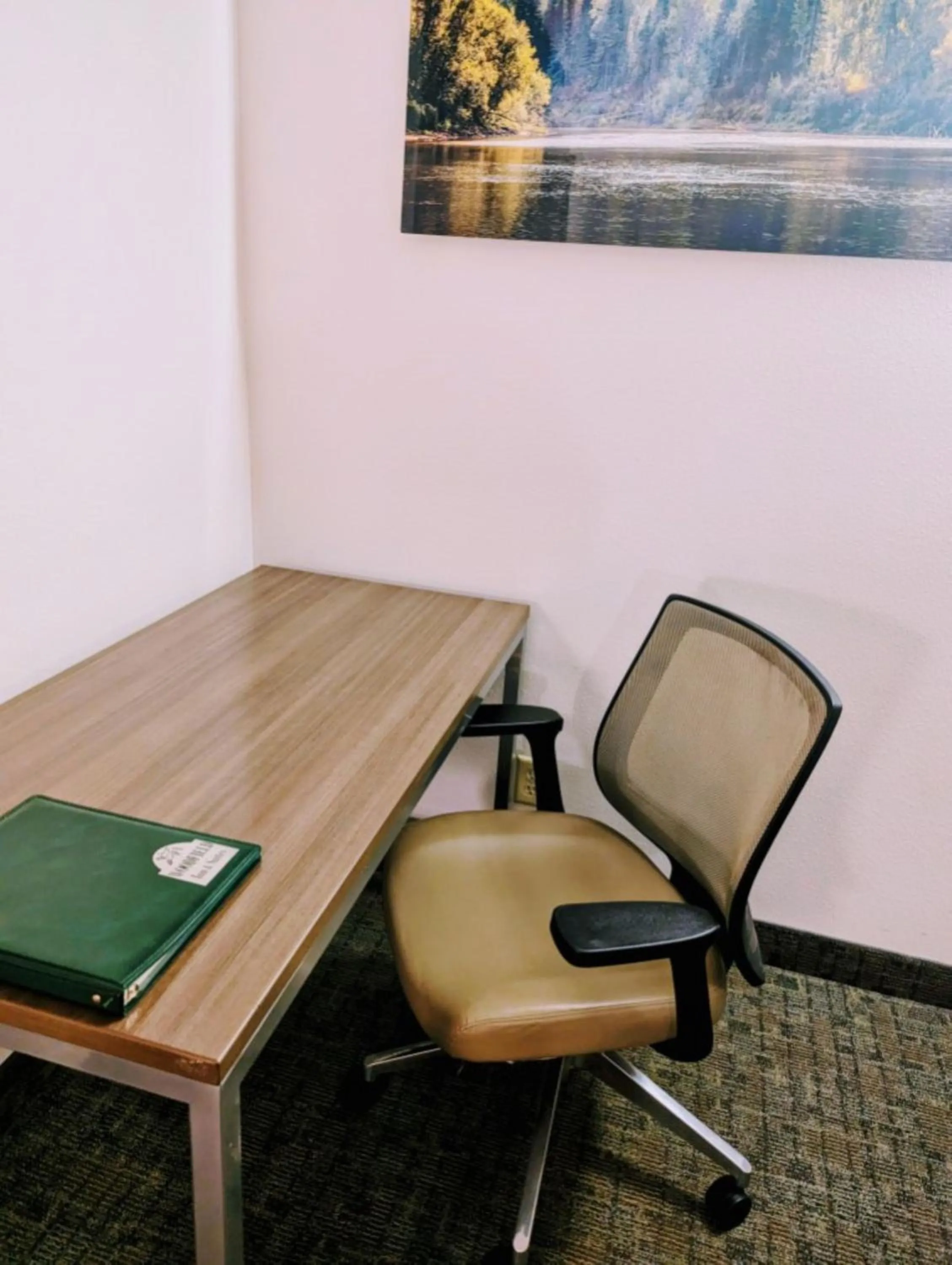 Seating area in Woodfield Inn and Suites