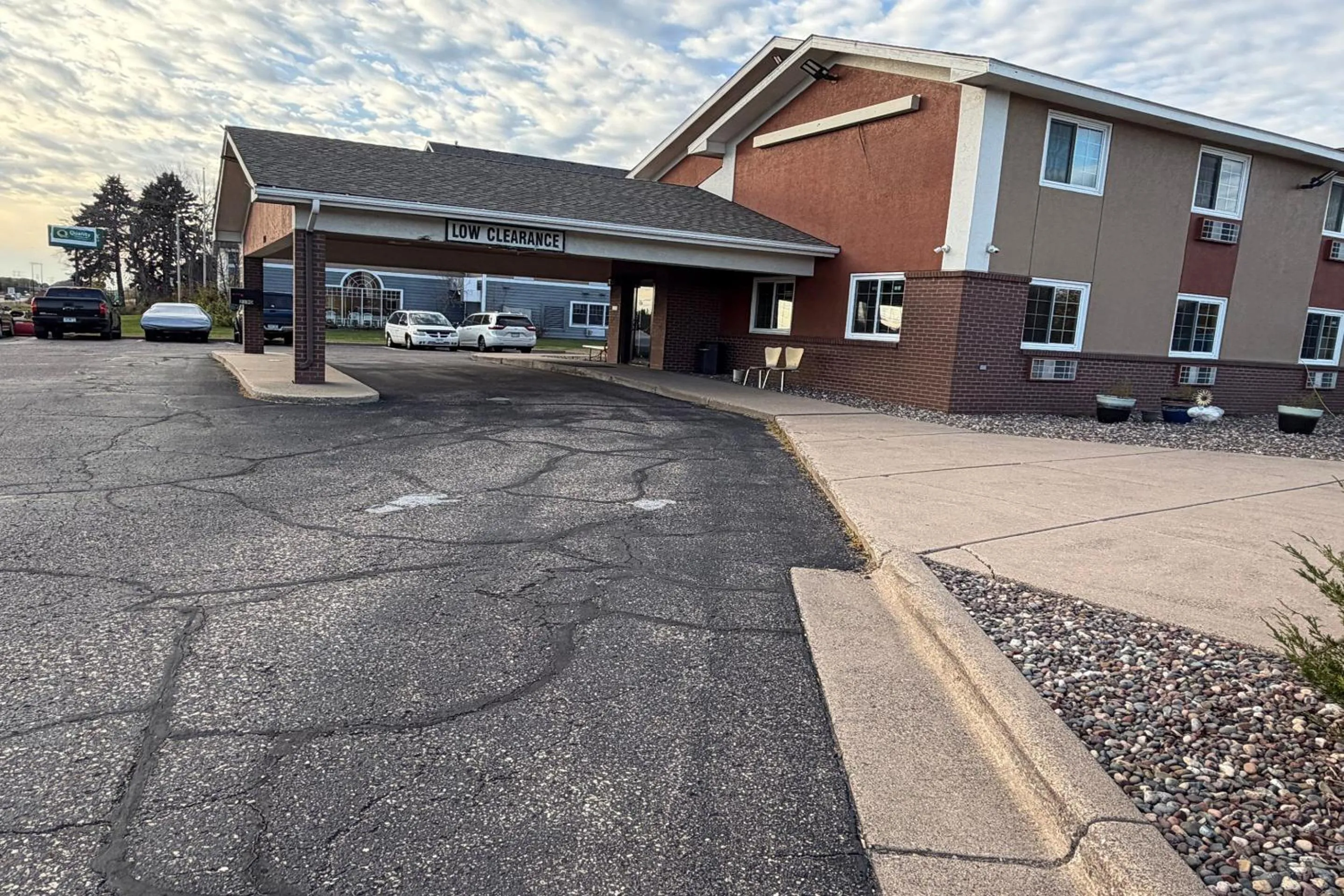 Property building in Coratel Inn and Suites by Jasper Stillwater