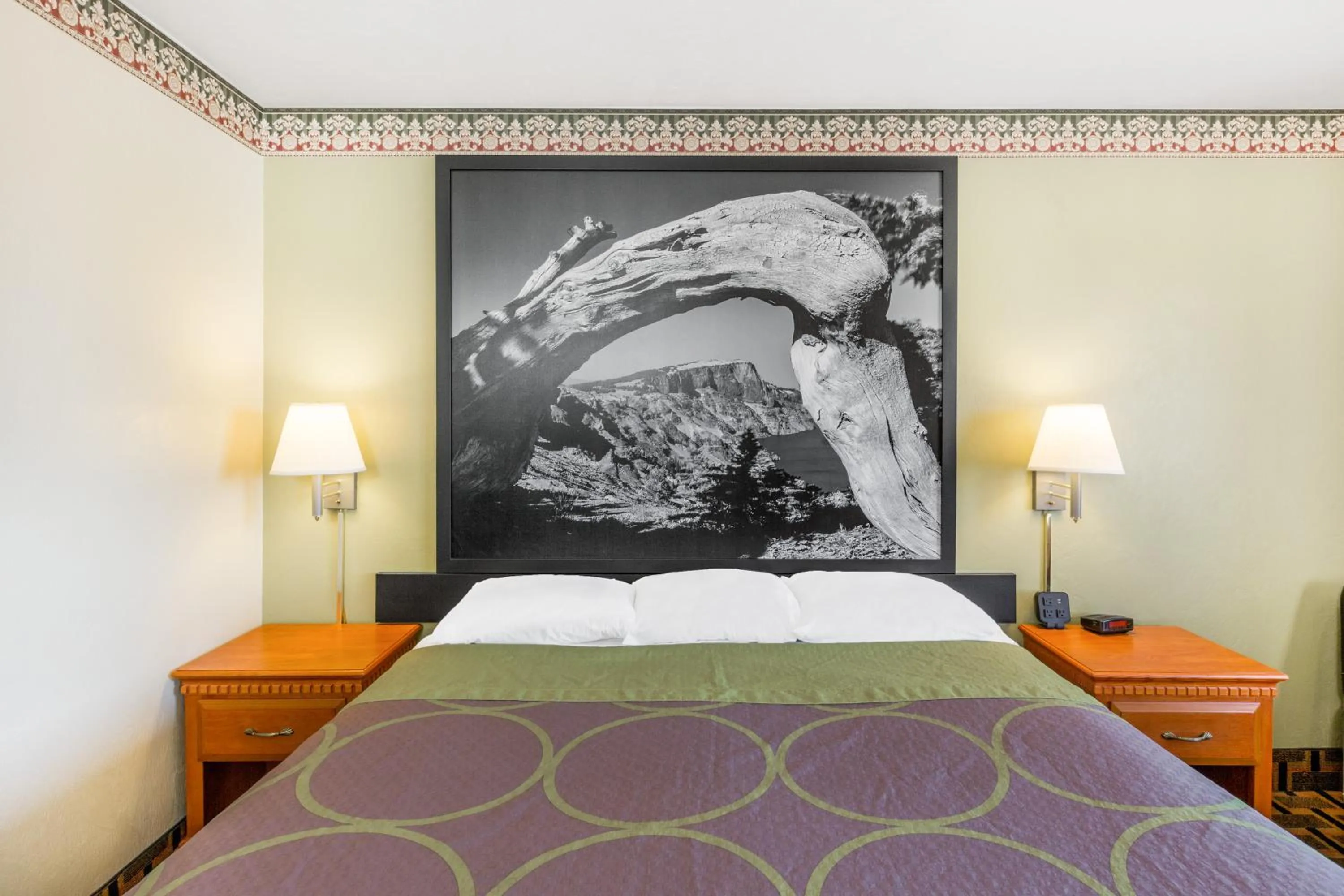 Bed in Super 8 by Wyndham Grants Pass