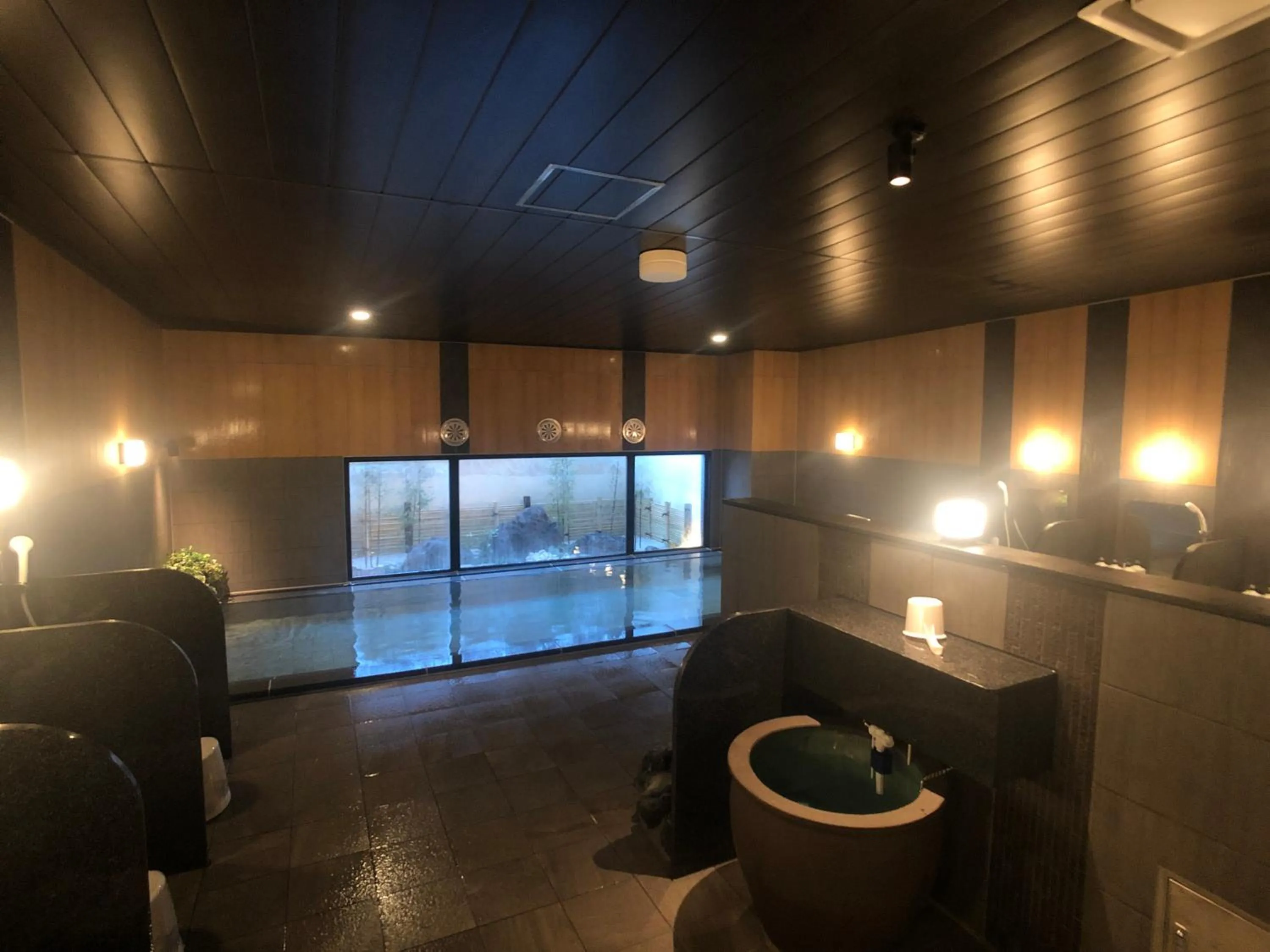 Public Bath in Hotel Route-Inn Tsuchiura