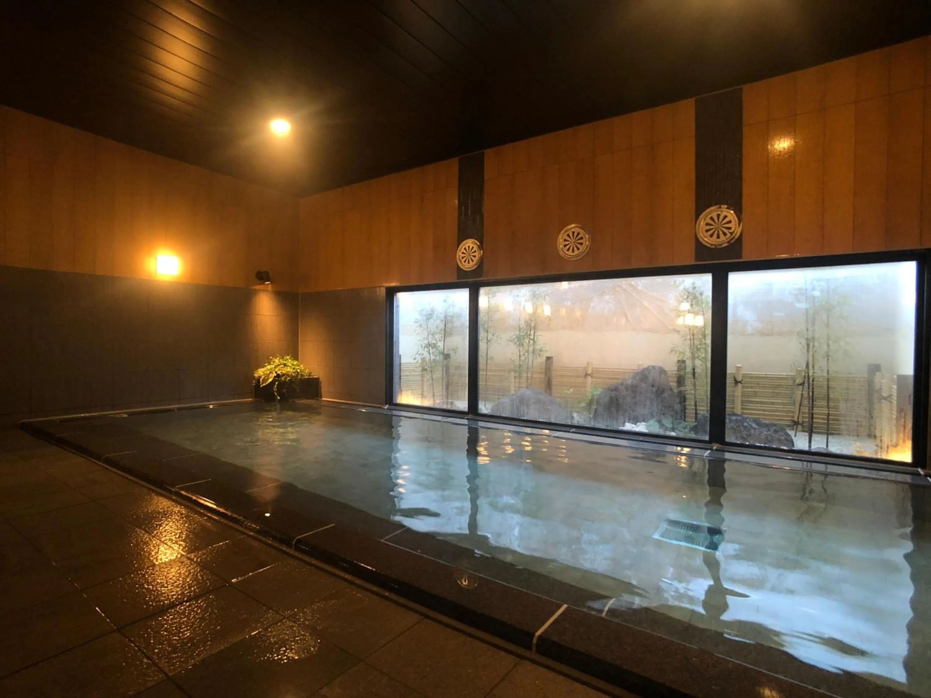 Public Bath in Hotel Route-Inn Tsuchiura