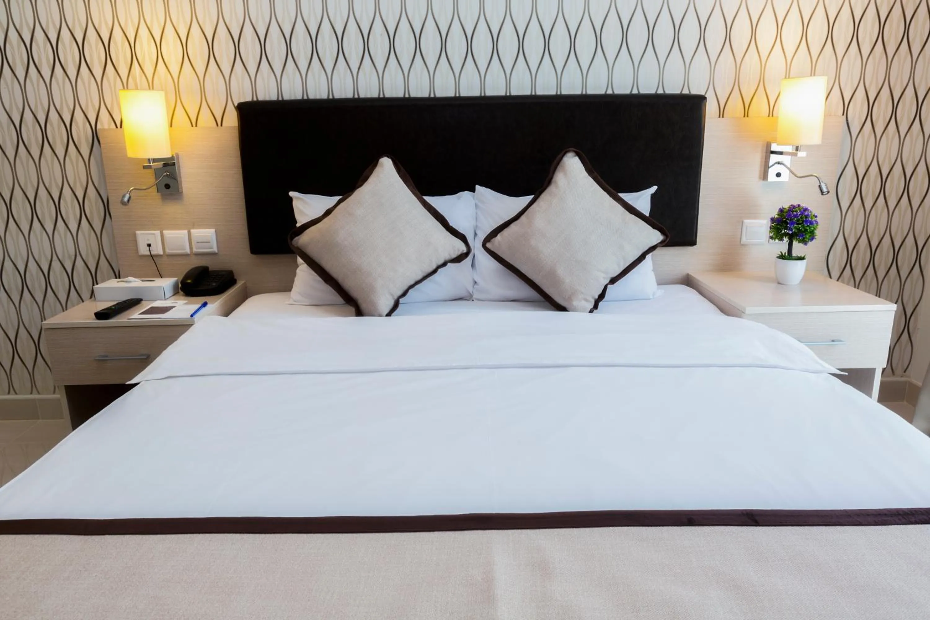 Bed in City Hotel Duqm