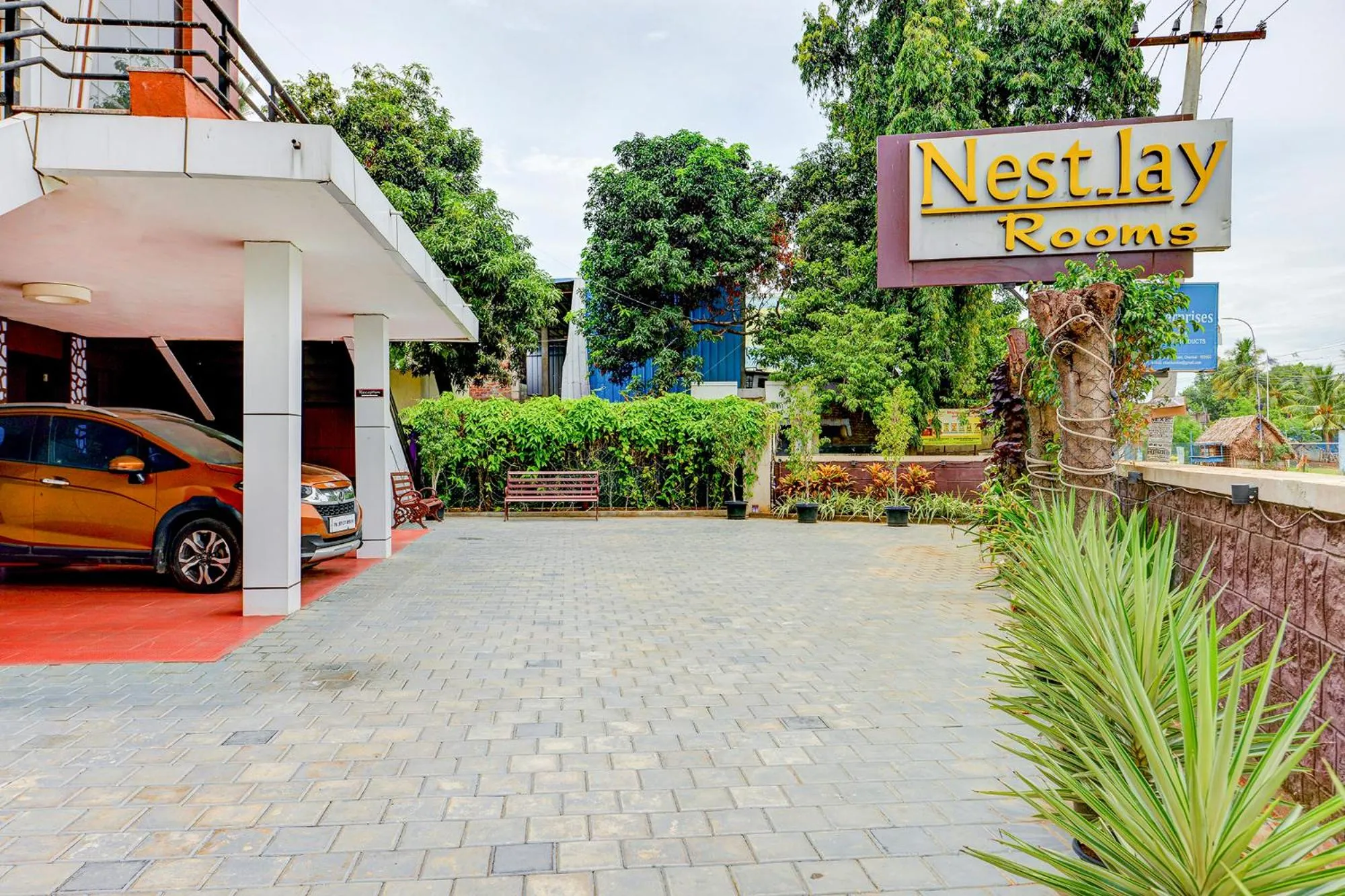 Facade/entrance in Nestlay Rooms Vanagaram