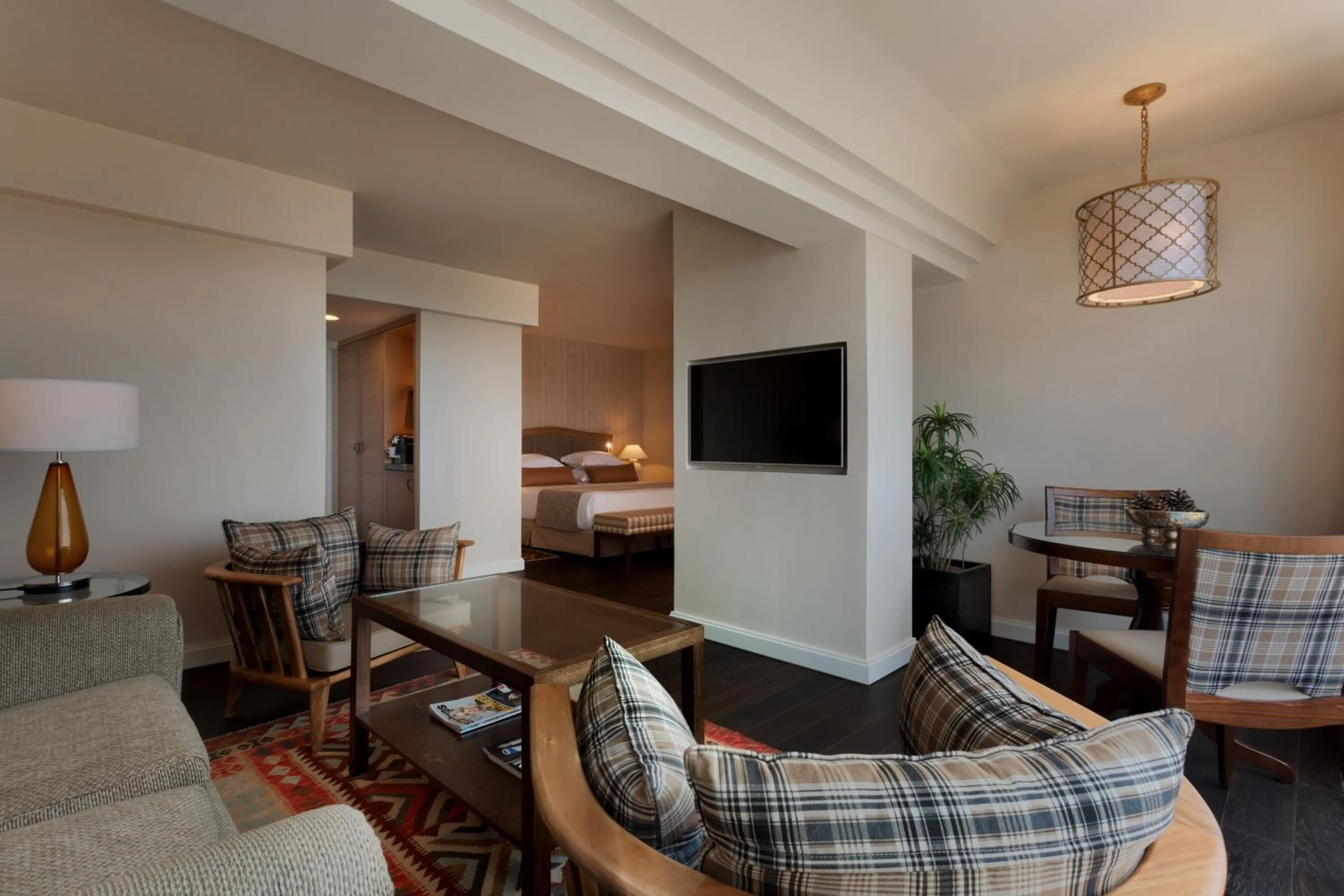 Living room, Bed in Carmel Forest by Isrotel Exclusive