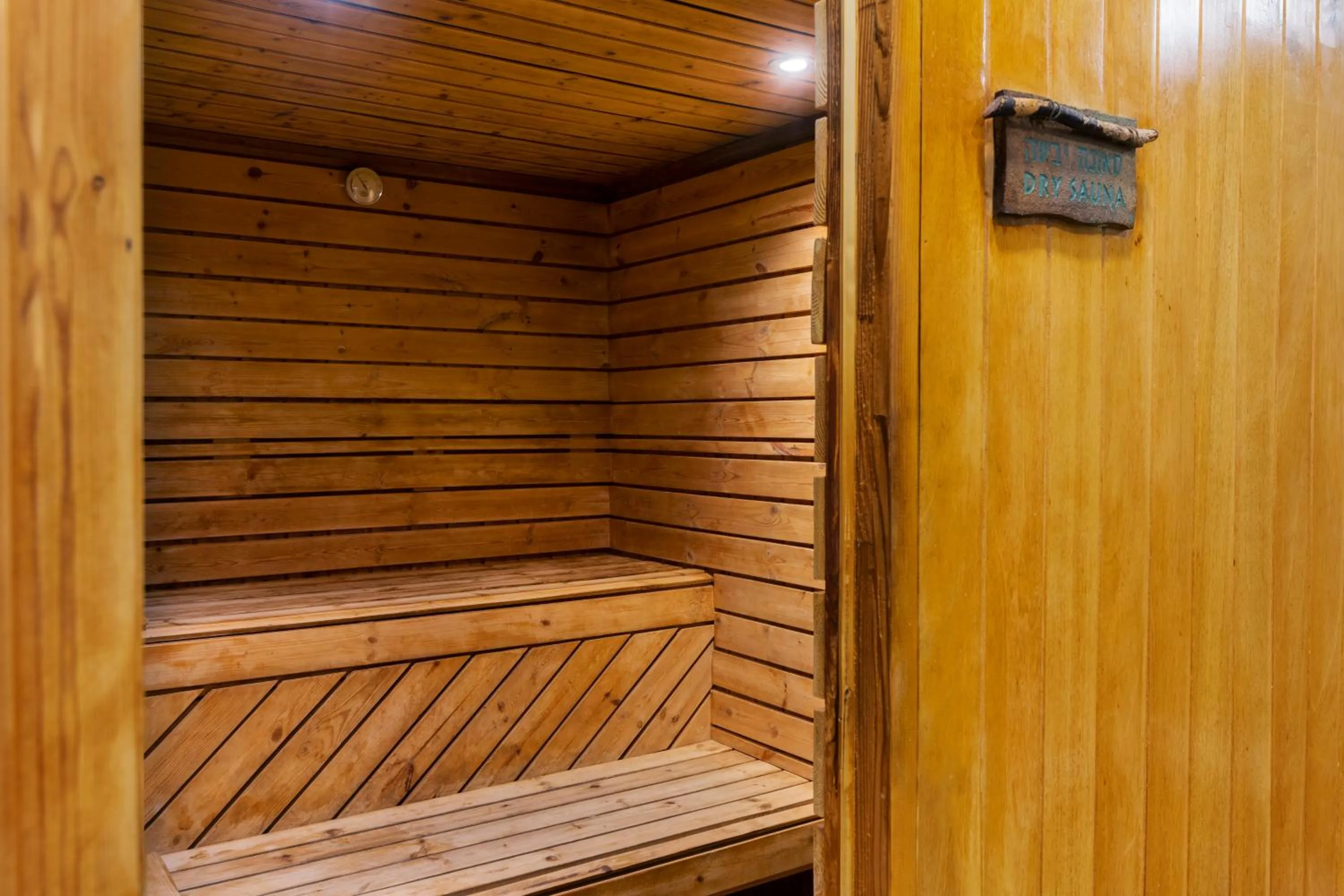 Sauna in Carmel Forest by Isrotel Exclusive