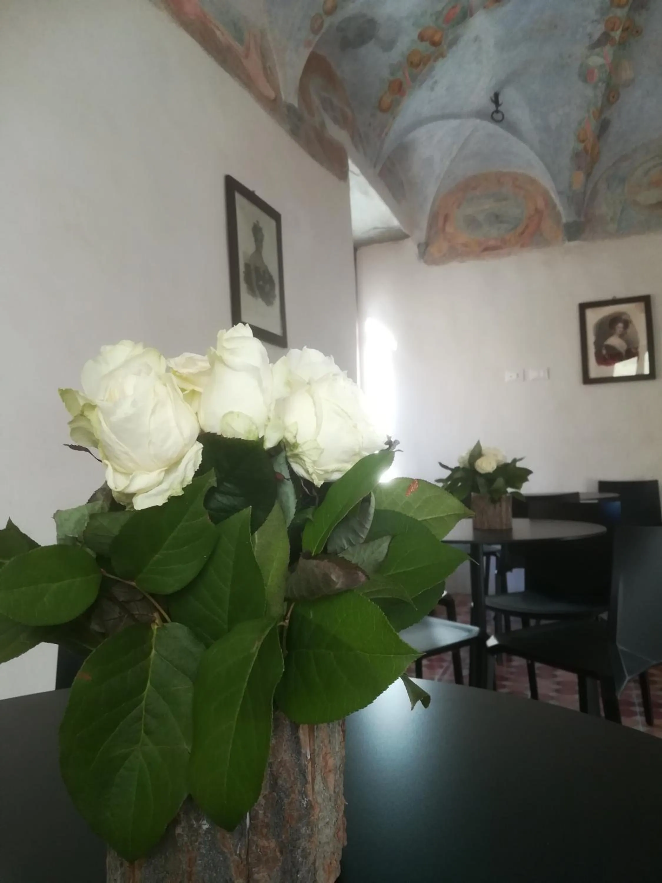 Decorative detail in Hotel Albrici