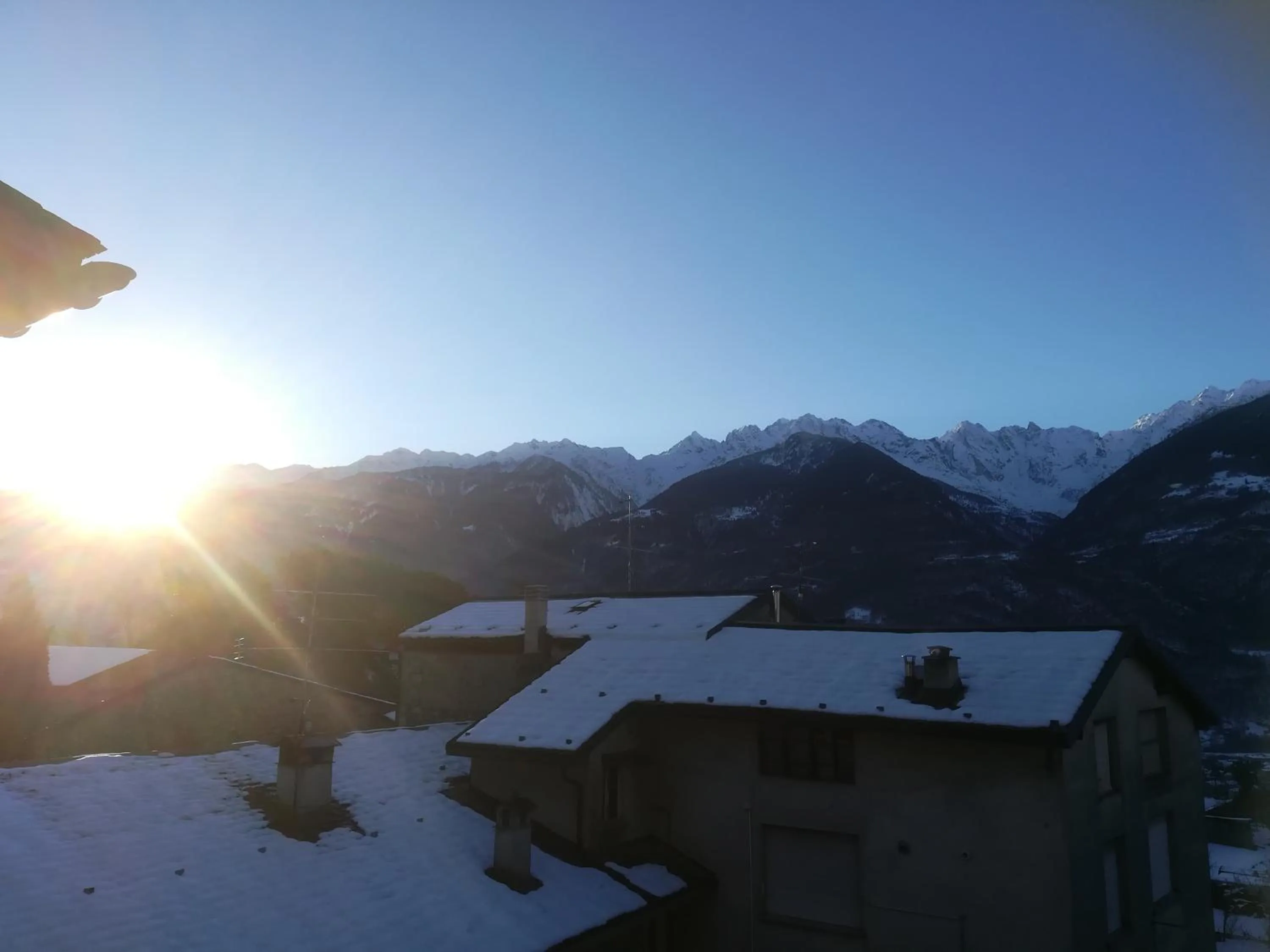 Mountain view in Hotel Albrici