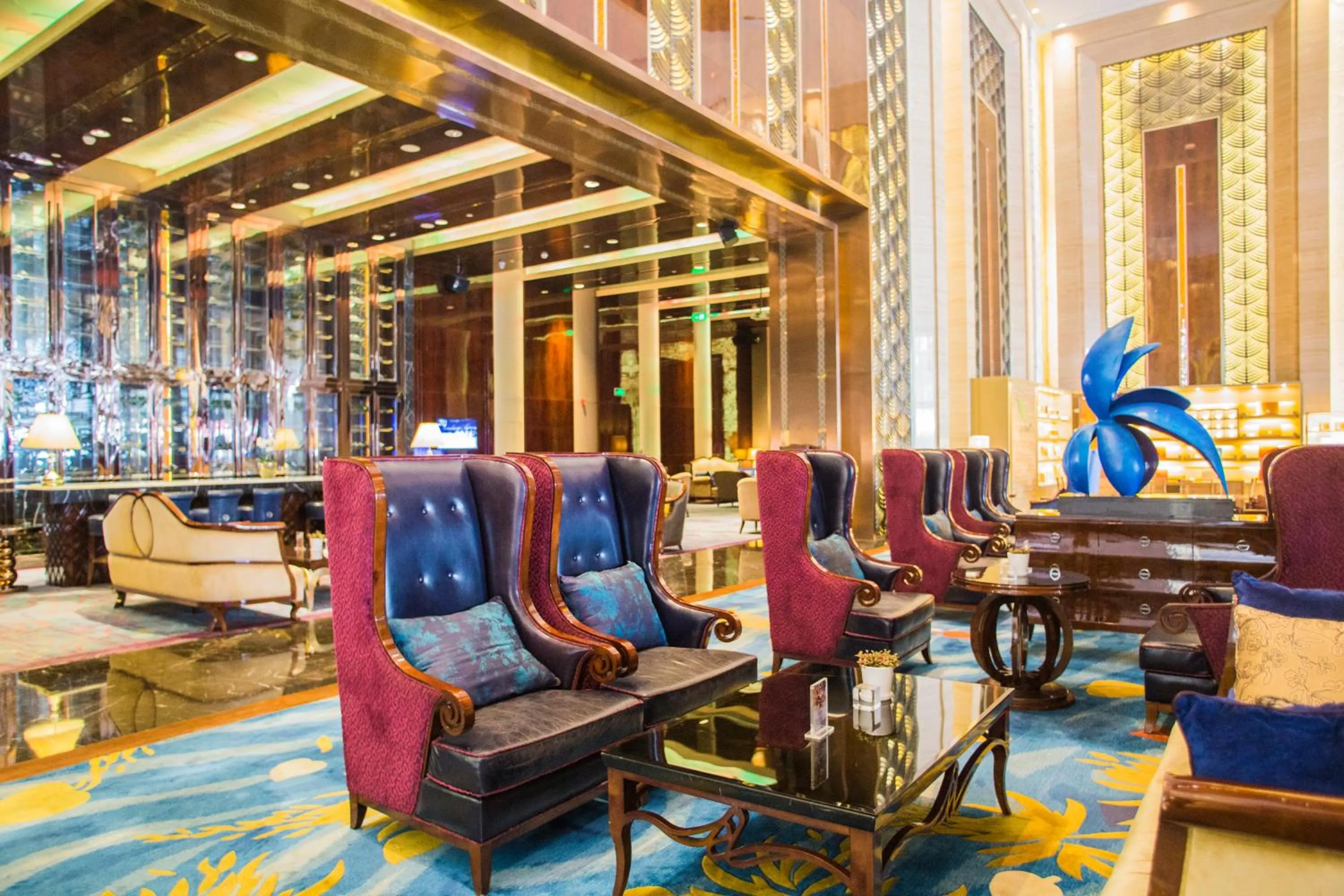 Lounge or bar in Wanda Vista Quanzhou