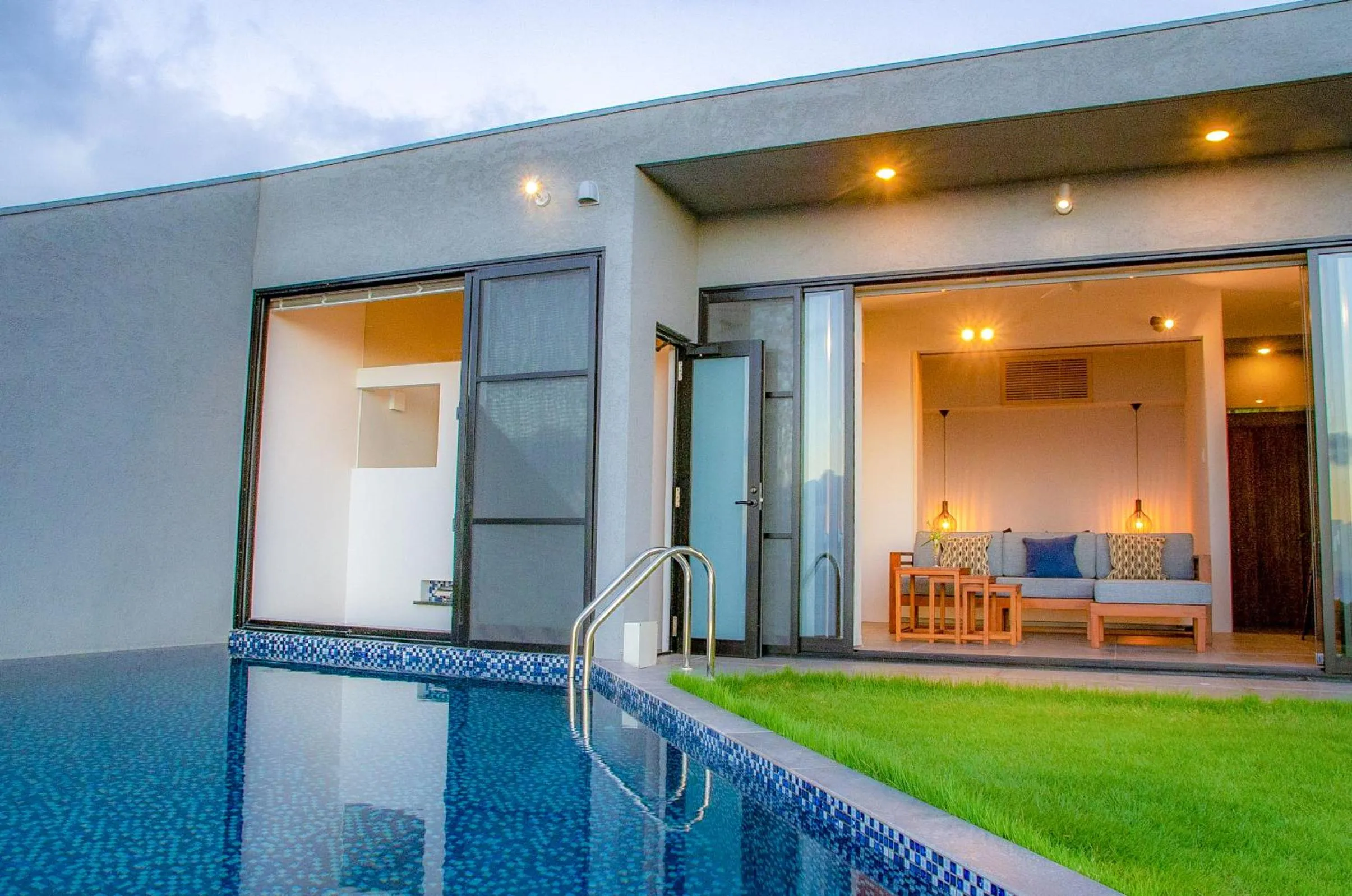 Garden in Hanalee Villa Kouri