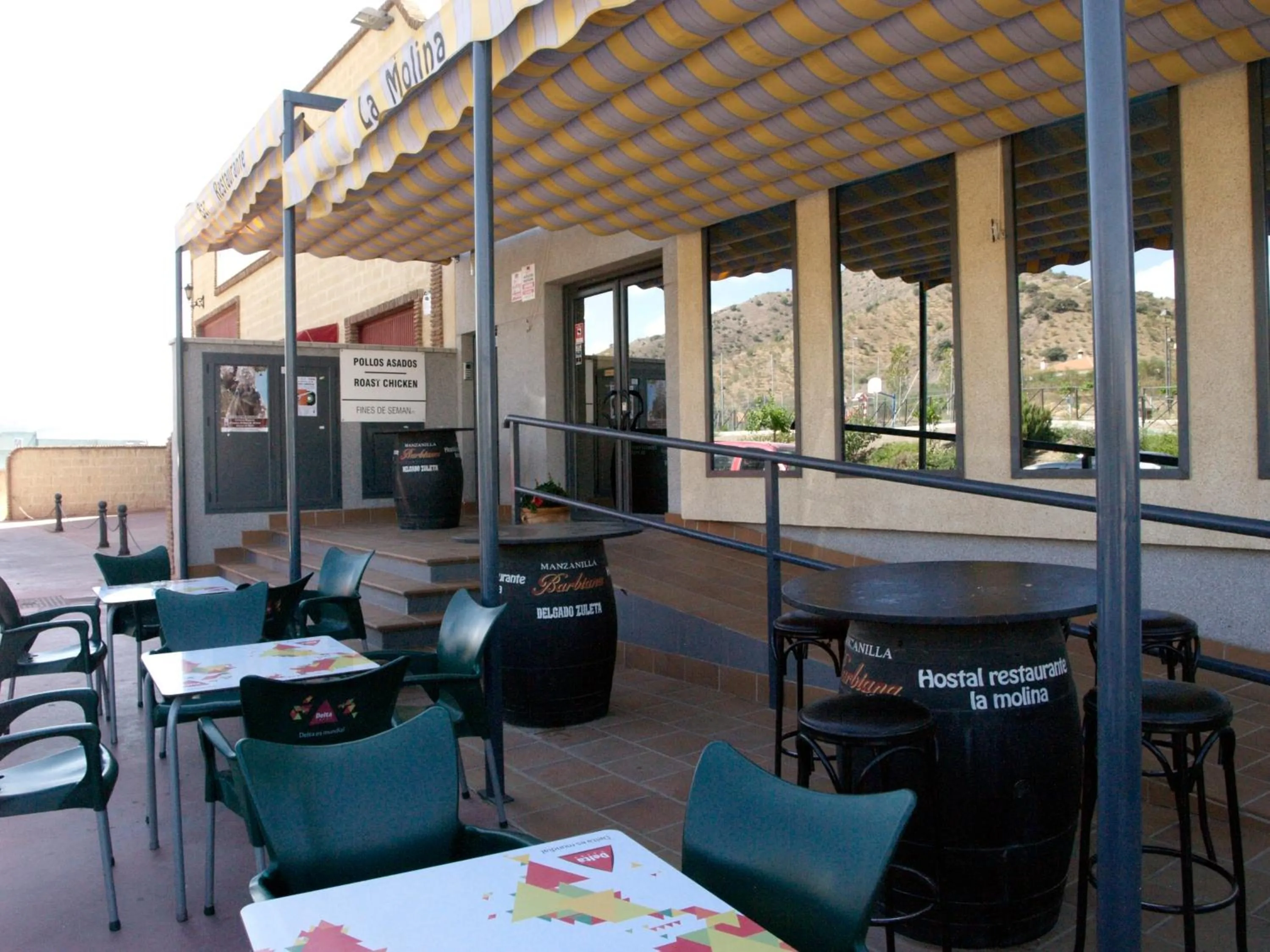 Restaurant/places to eat in Hostal la Molina