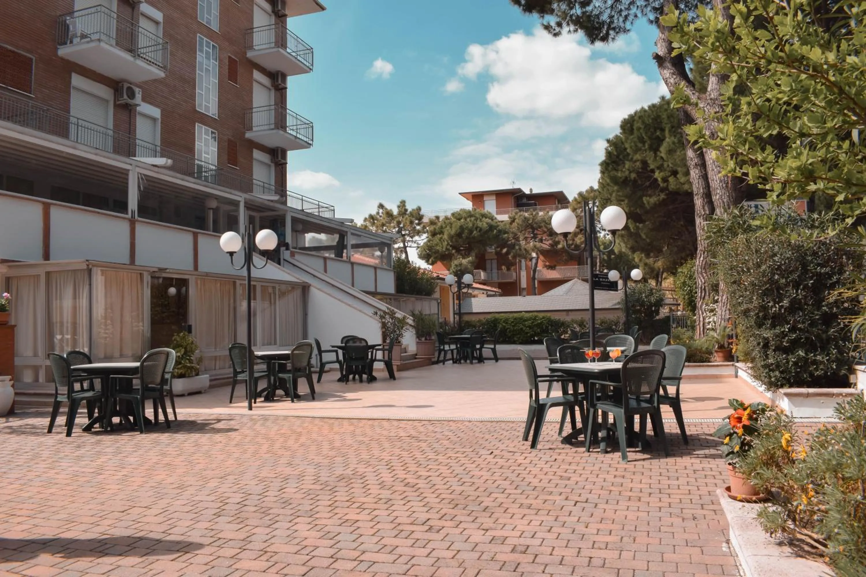 Garden in Hotel Zeus