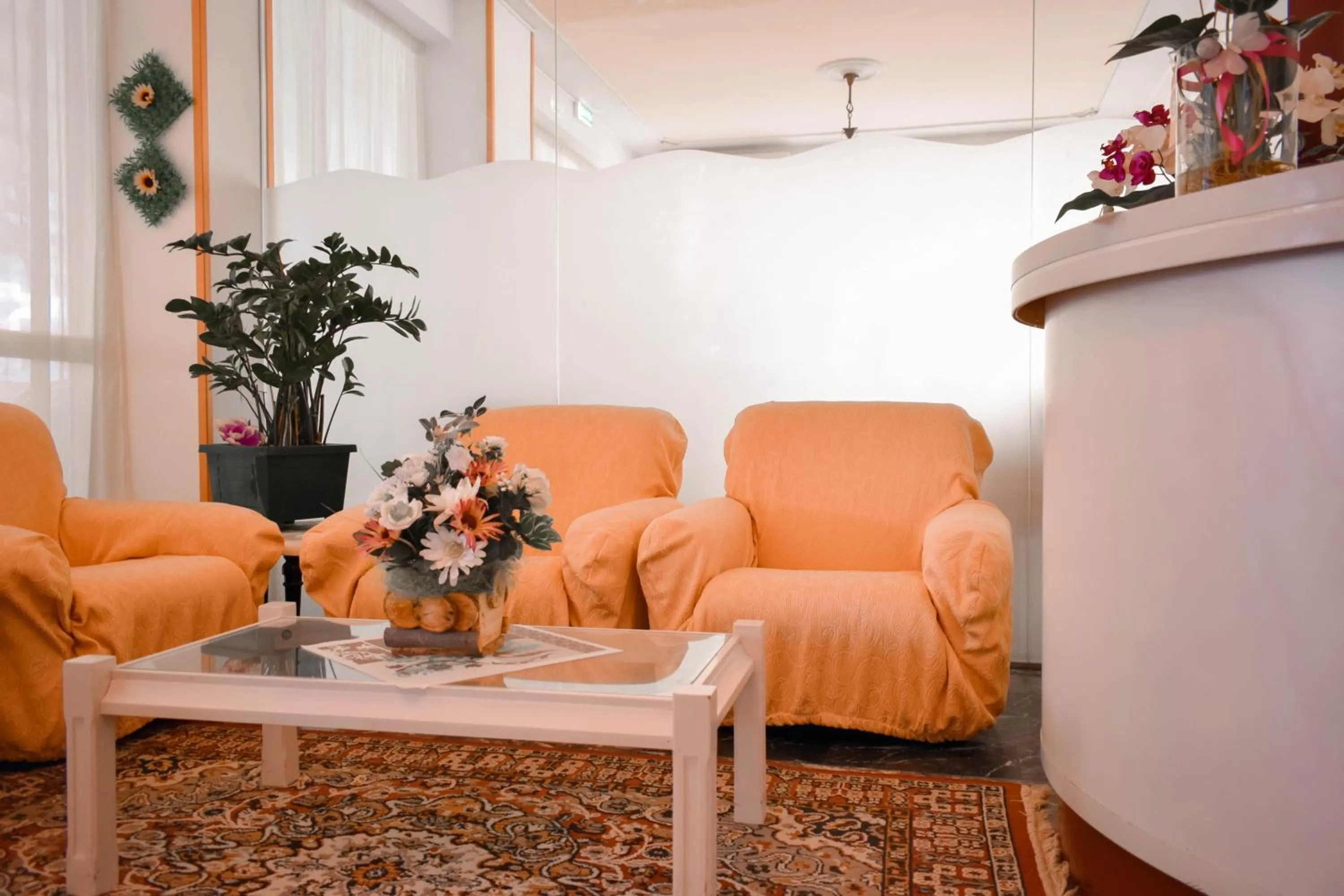 Lobby or reception in Hotel Zeus