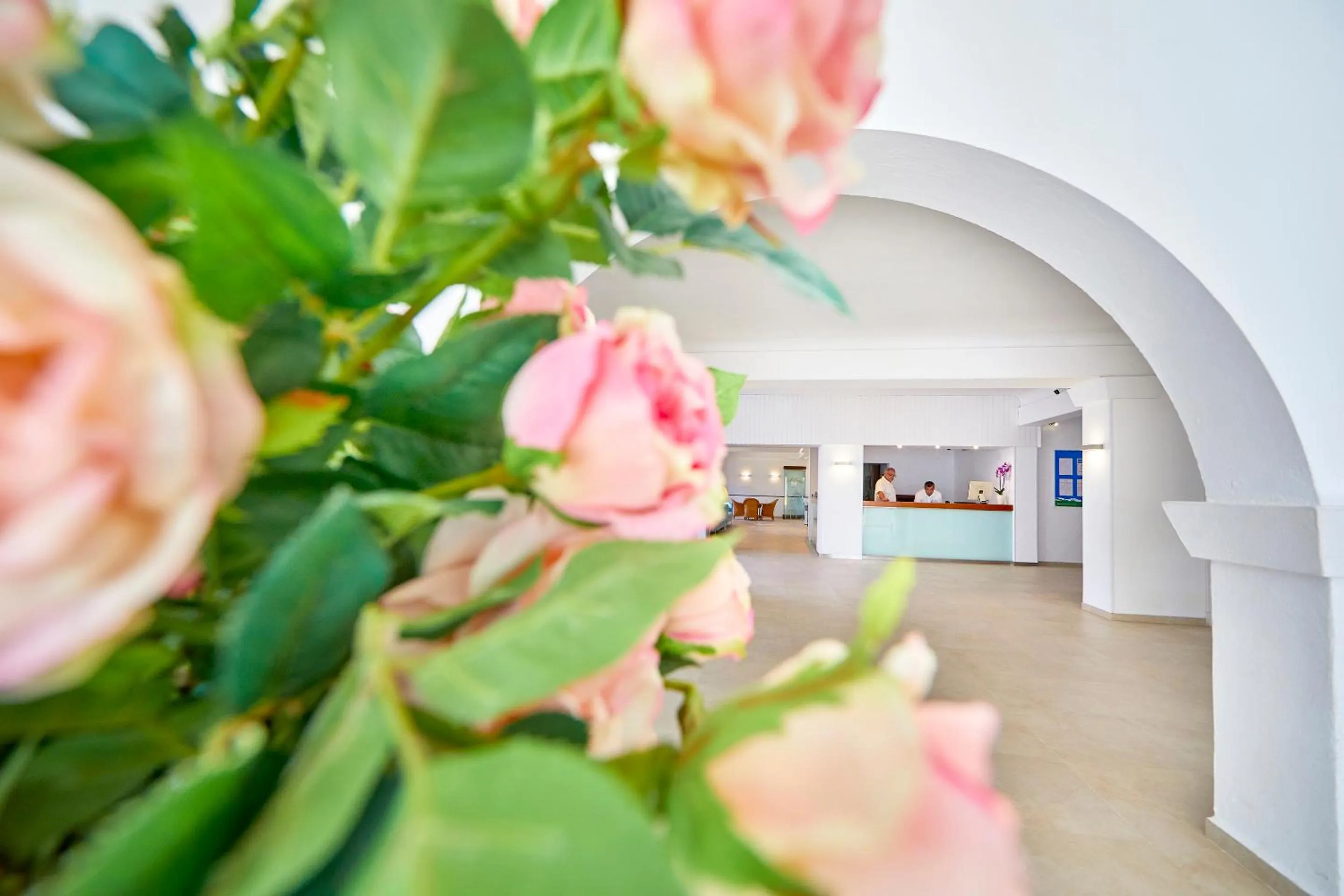 Lobby or reception in Gavimar Cala Gran Hotel and Apartments