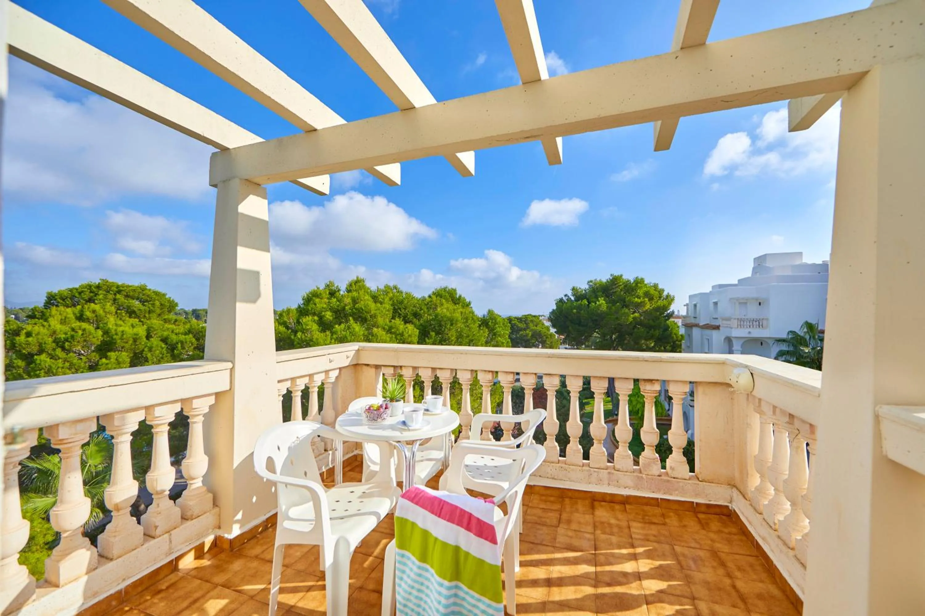 Balcony/Terrace in Gavimar La Mirada Hotel and Apartments