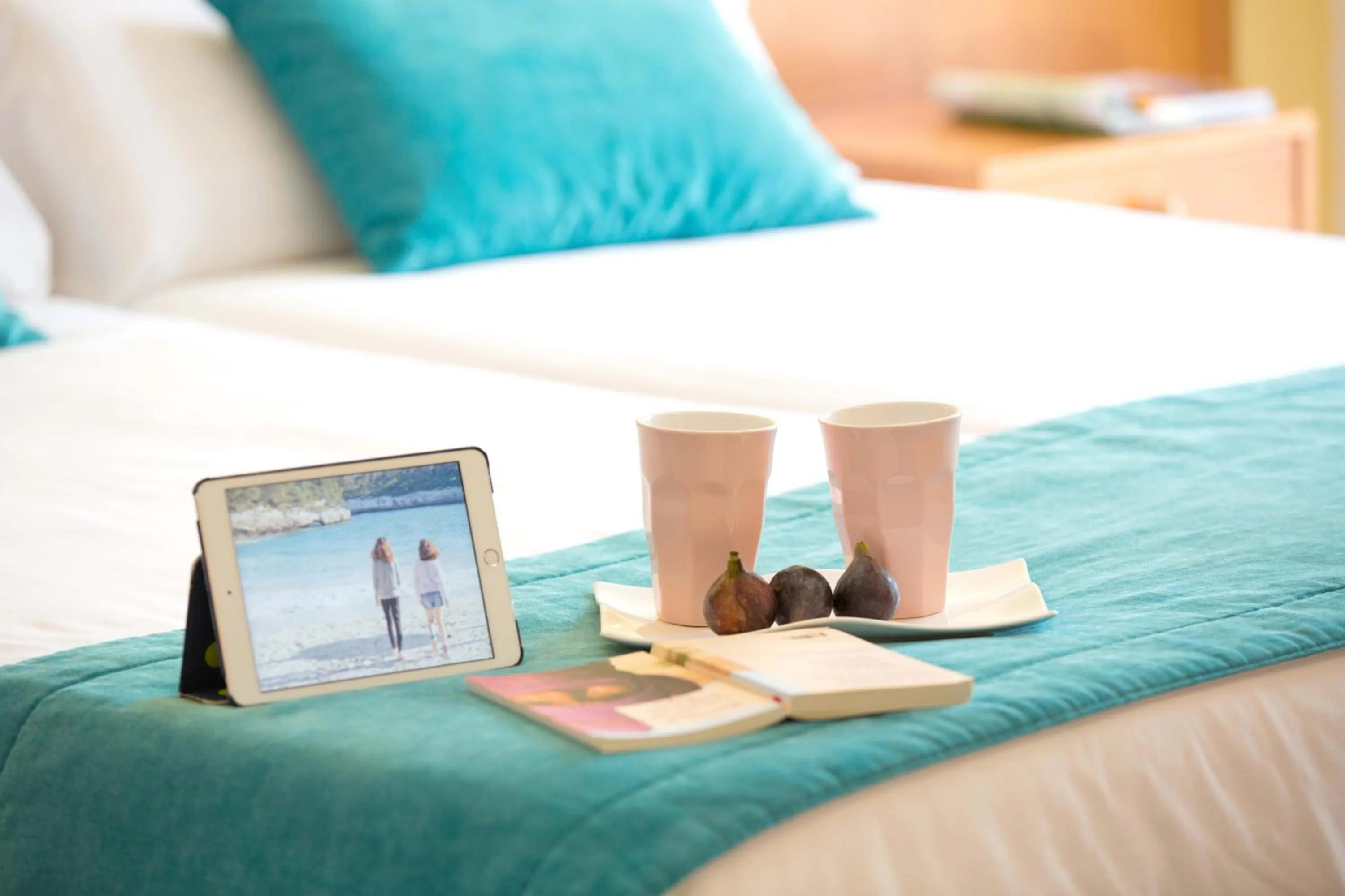 Bed in Gavimar Ariel Chico Hotel and Apartments