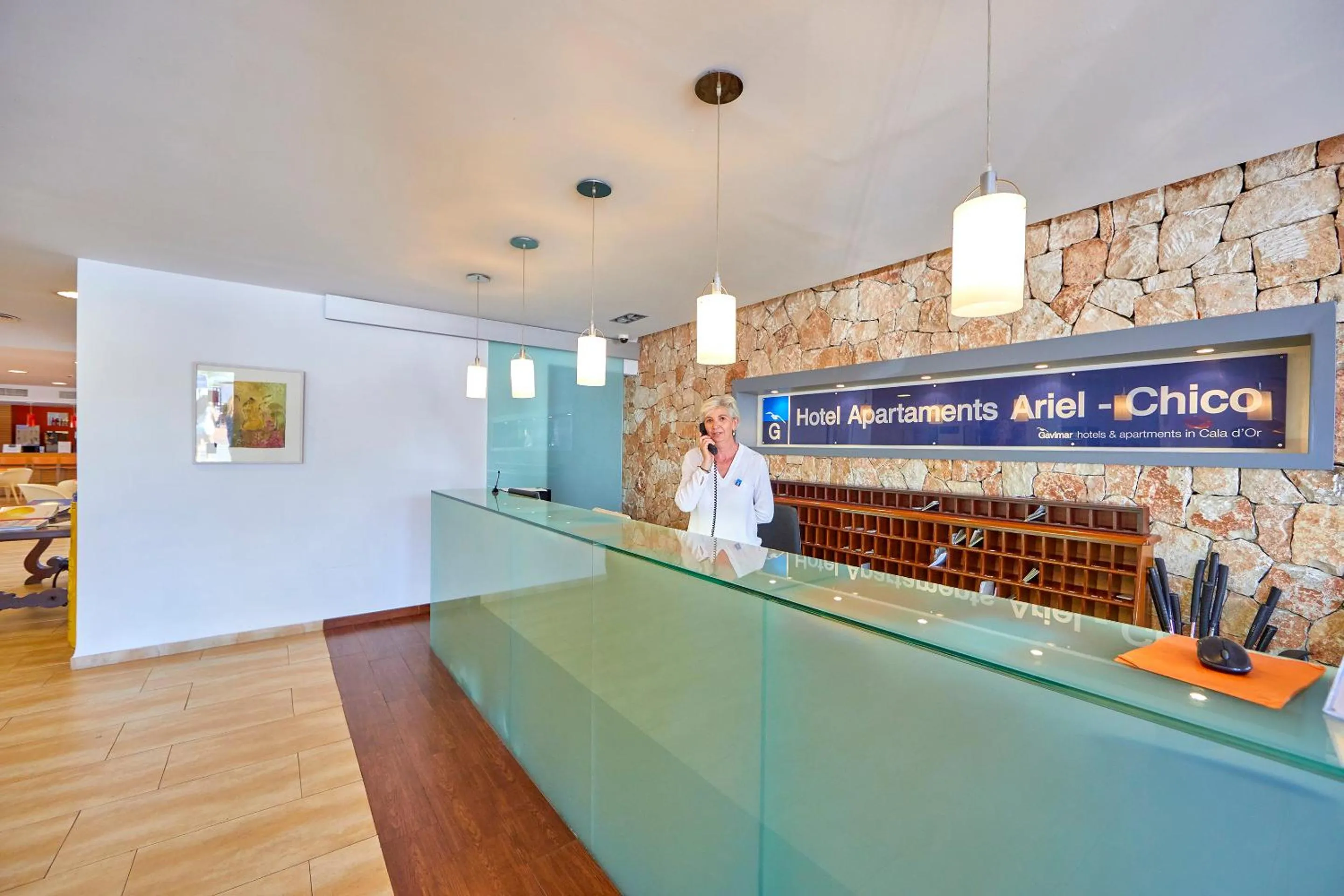 Lobby or reception in Gavimar Ariel Chico Hotel and Apartments