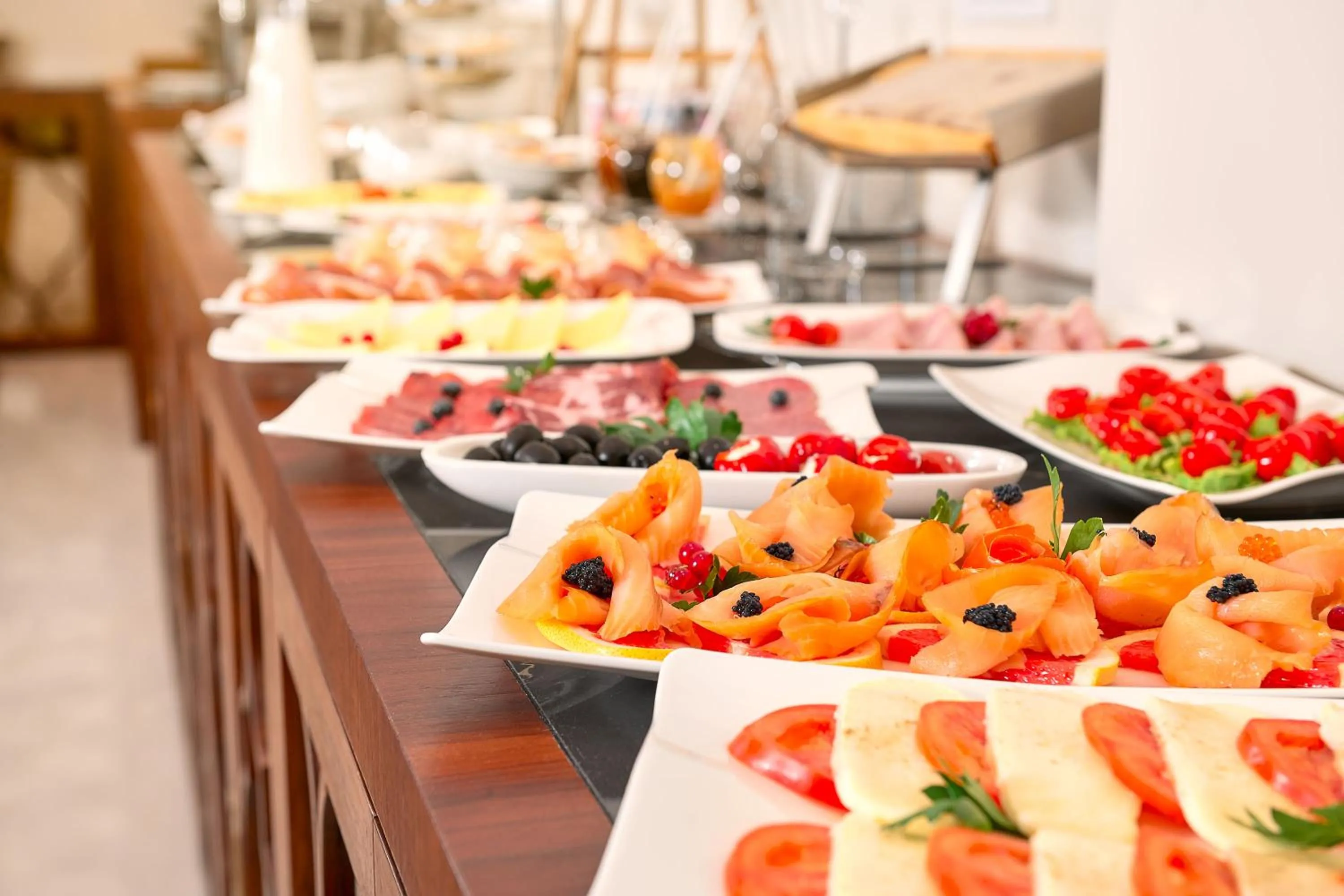 Breakfast in Hotel Villa Harmony