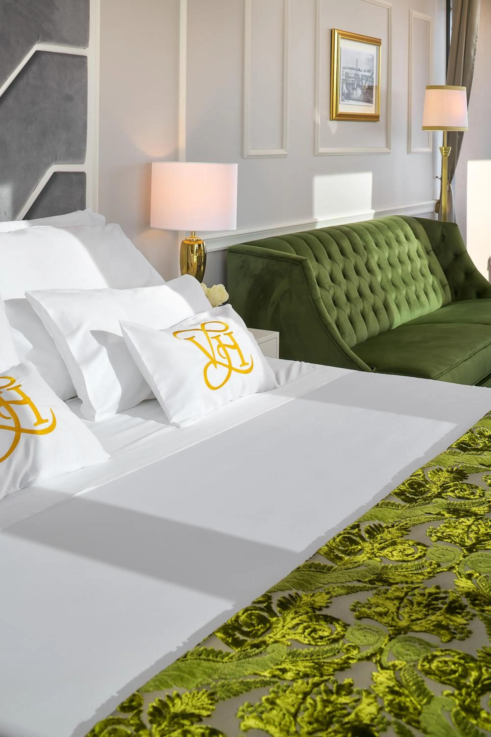 Bed in Hotel Villa Harmony