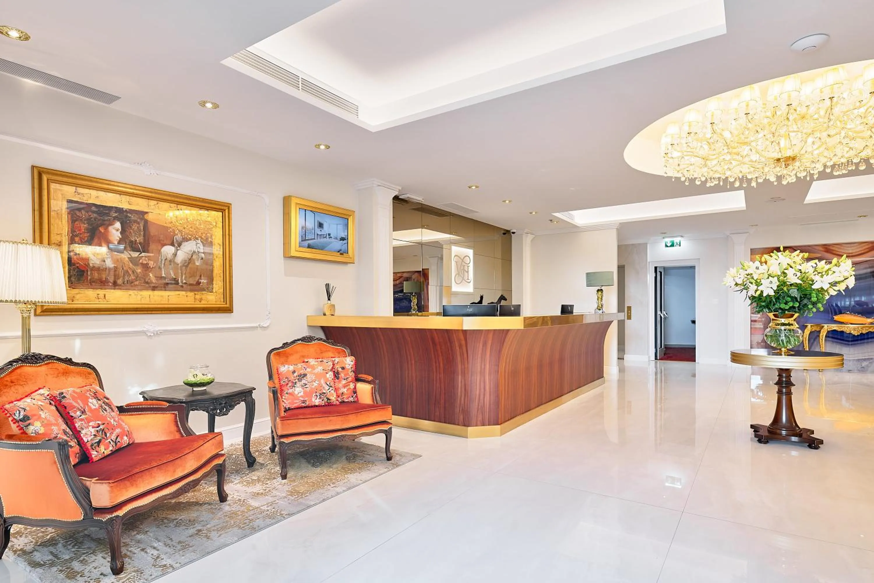 Lobby or reception in Hotel Villa Harmony