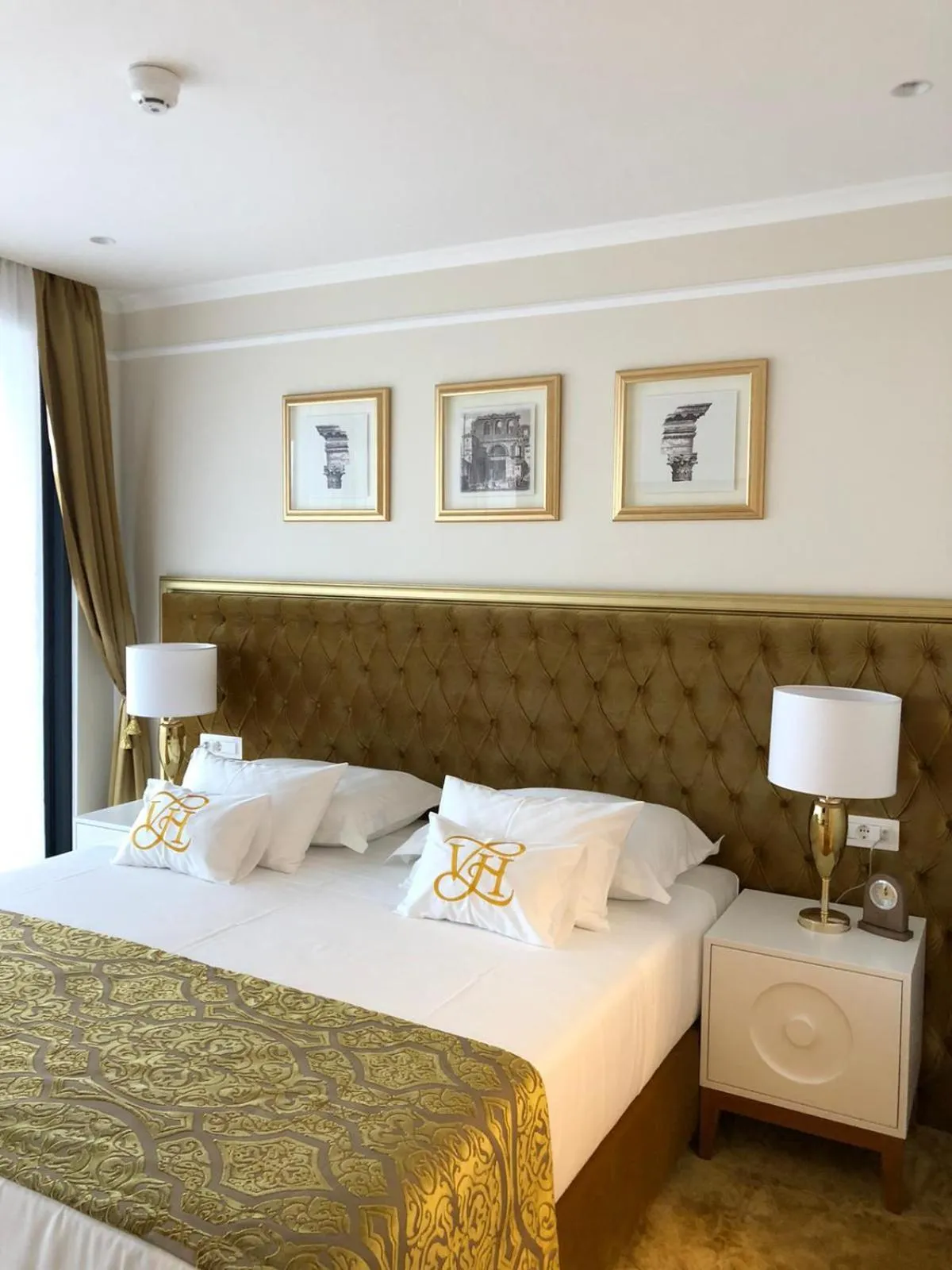 Bed in Hotel Villa Harmony